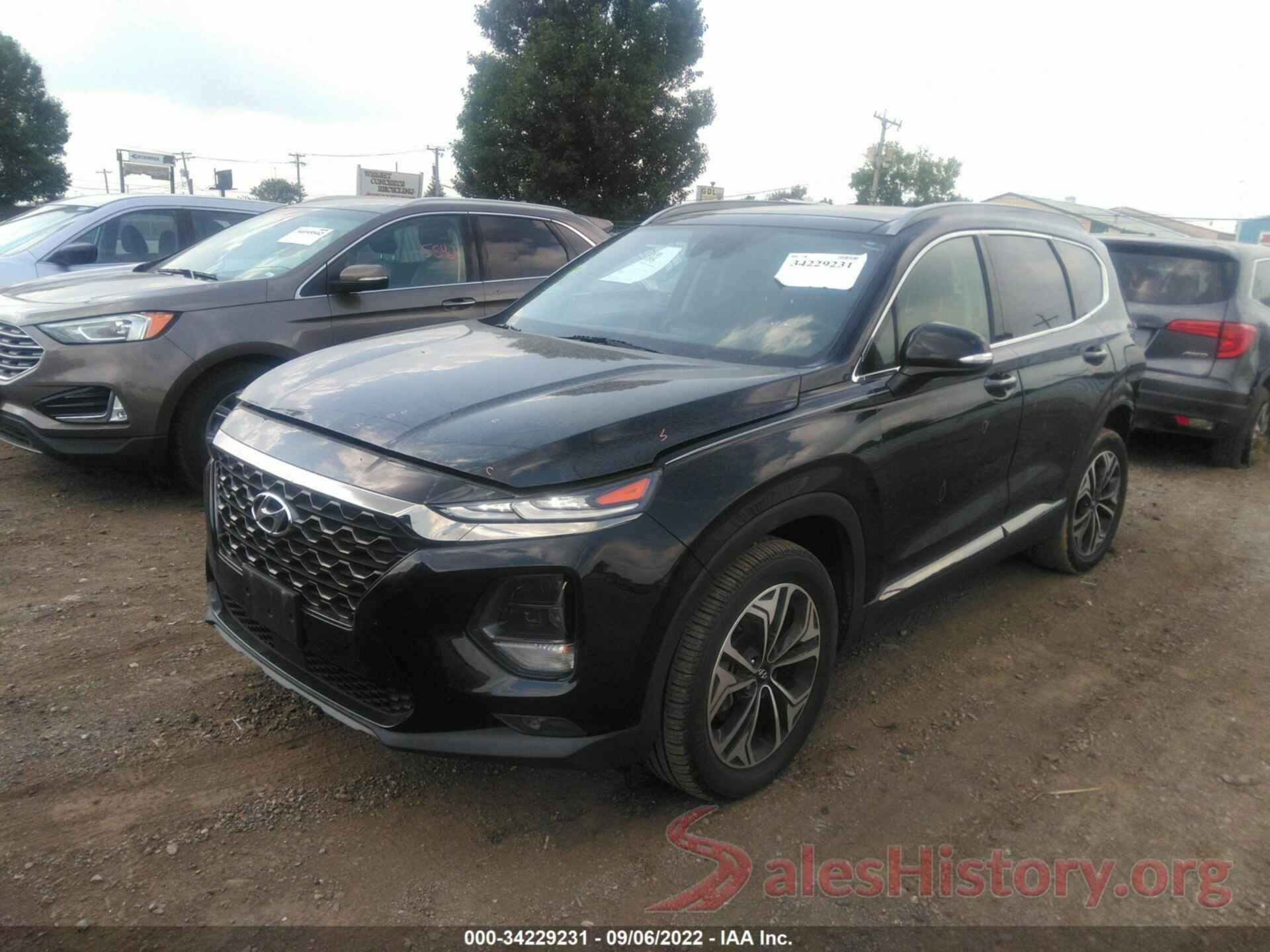 5NMS5CAA0KH016592 2019 HYUNDAI SANTA FE