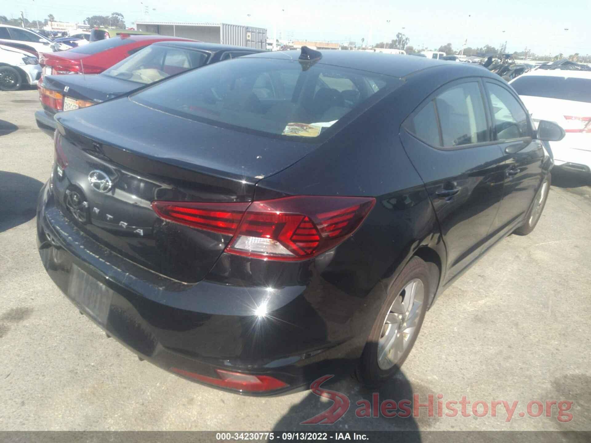 5NPD84LF5LH548651 2020 HYUNDAI ELANTRA