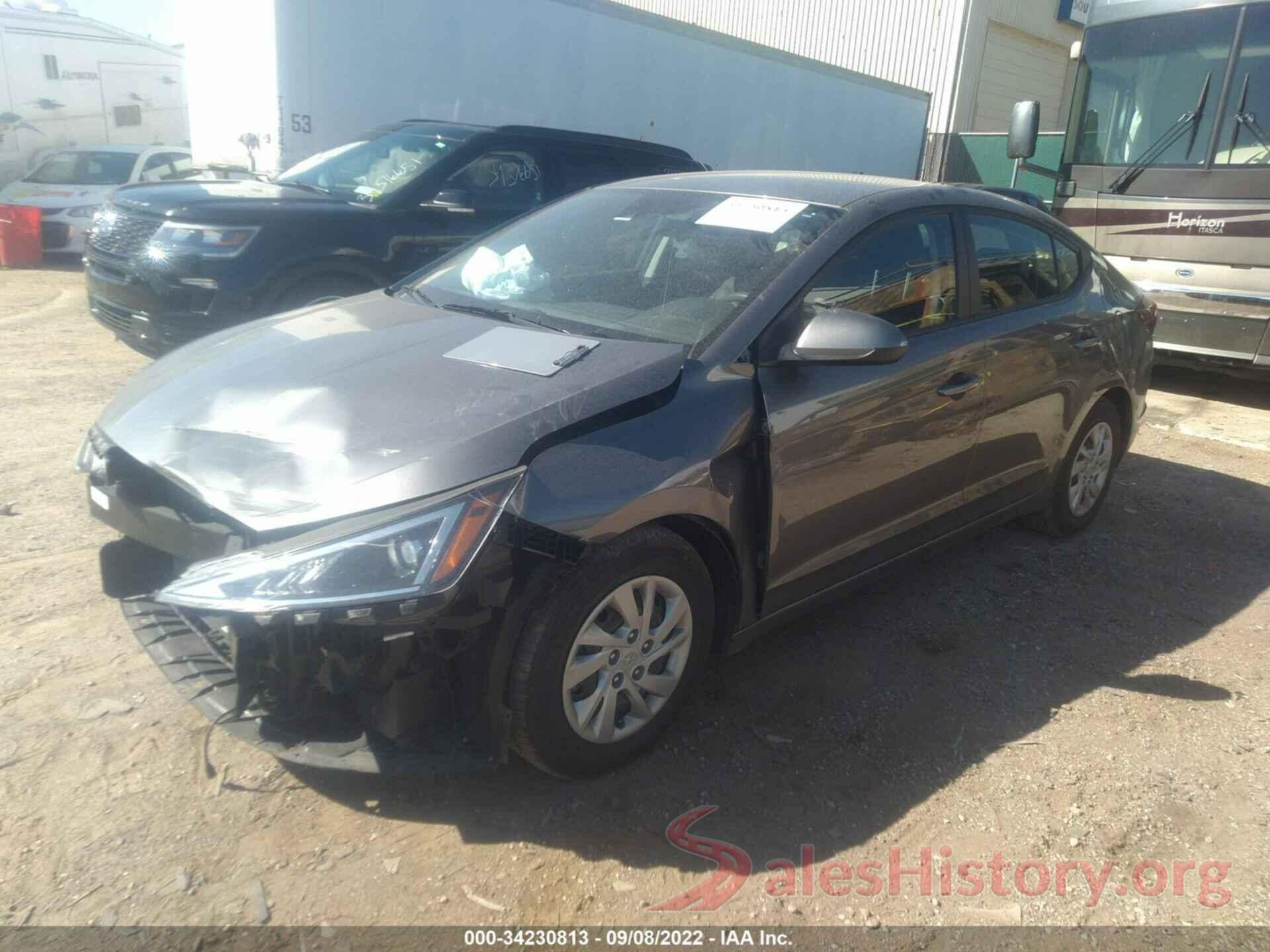 5NPD74LF8LH520104 2020 HYUNDAI ELANTRA