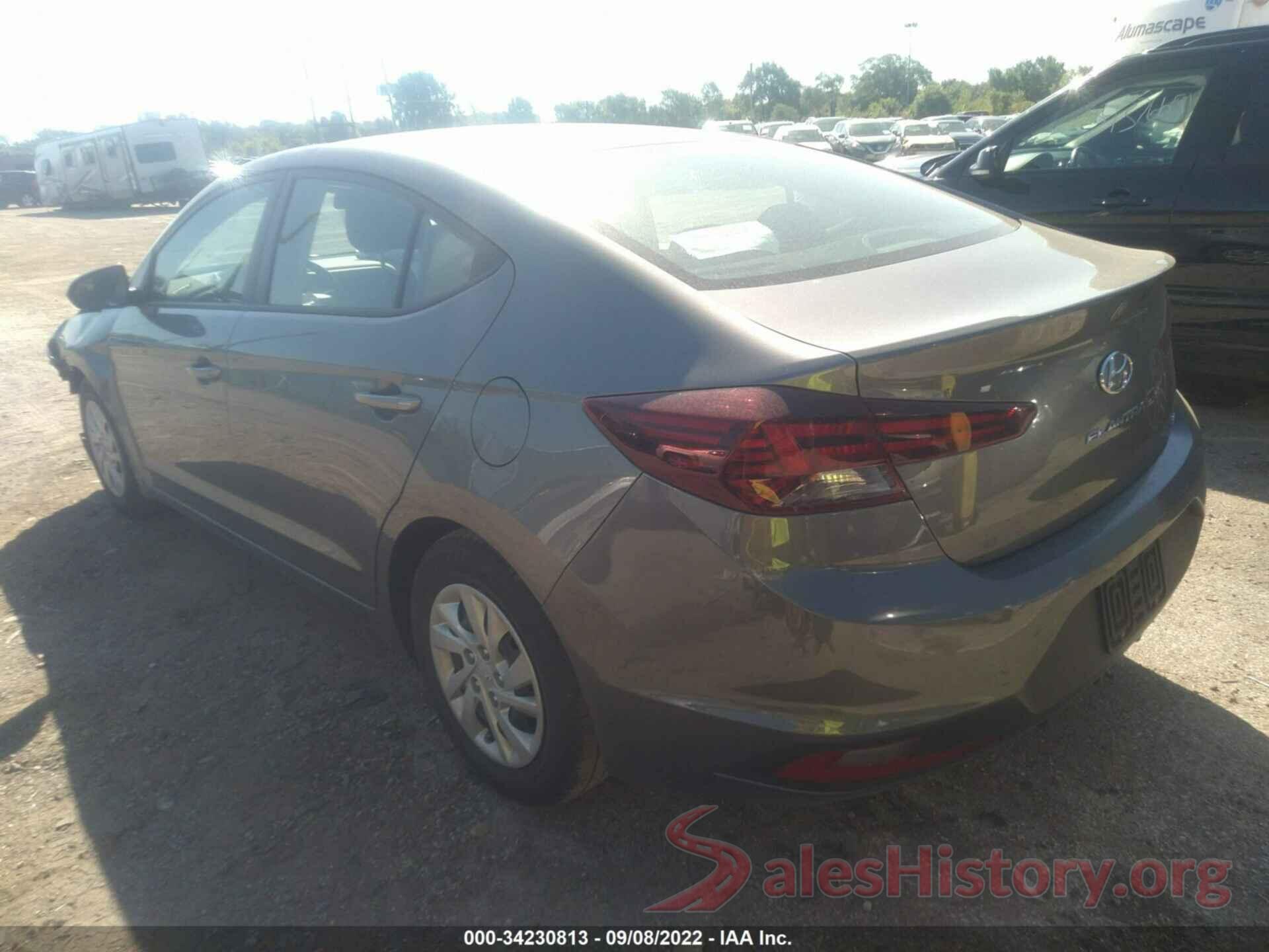 5NPD74LF8LH520104 2020 HYUNDAI ELANTRA