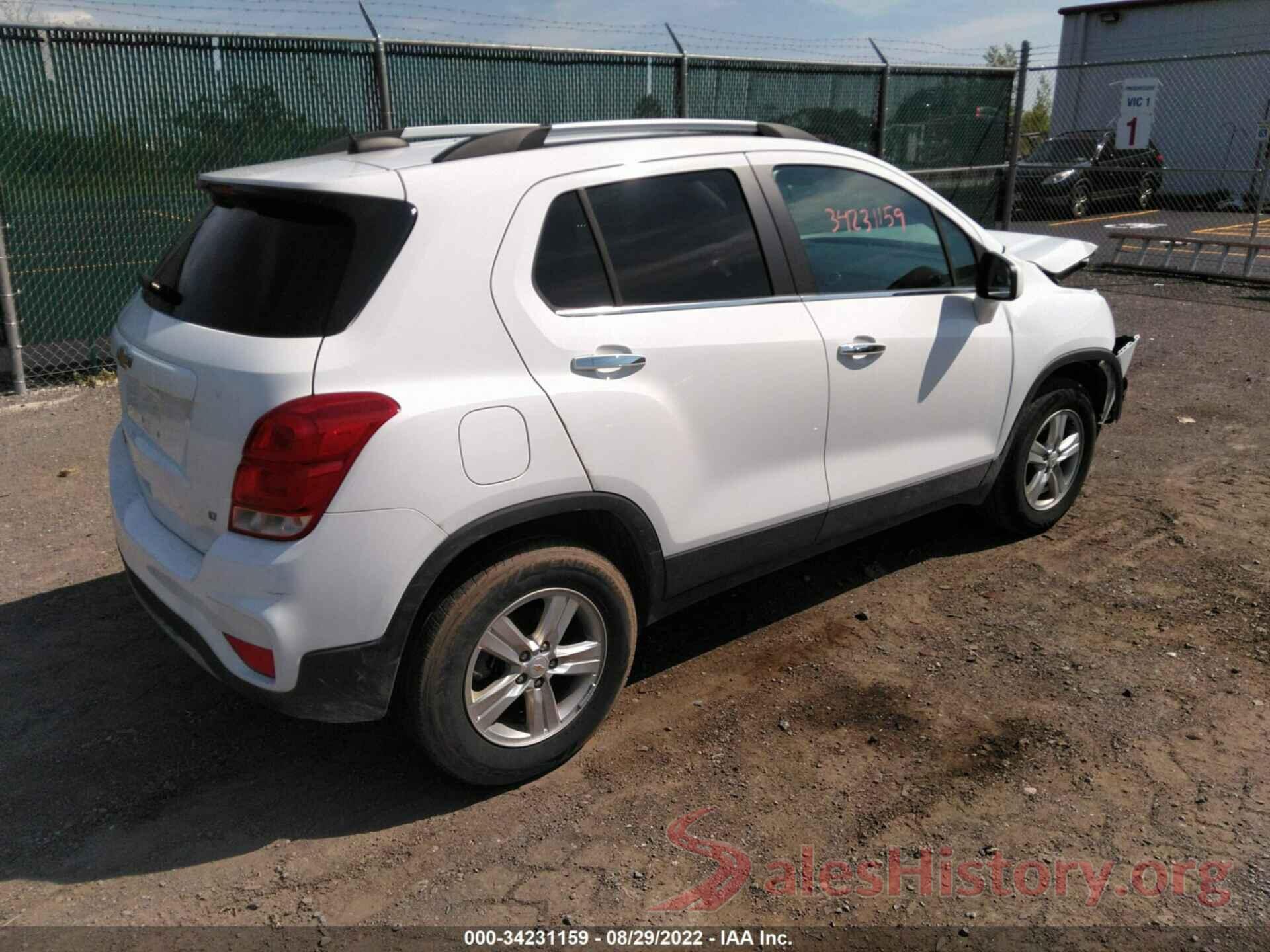 KL7CJPSB5KB755327 2019 CHEVROLET TRAX