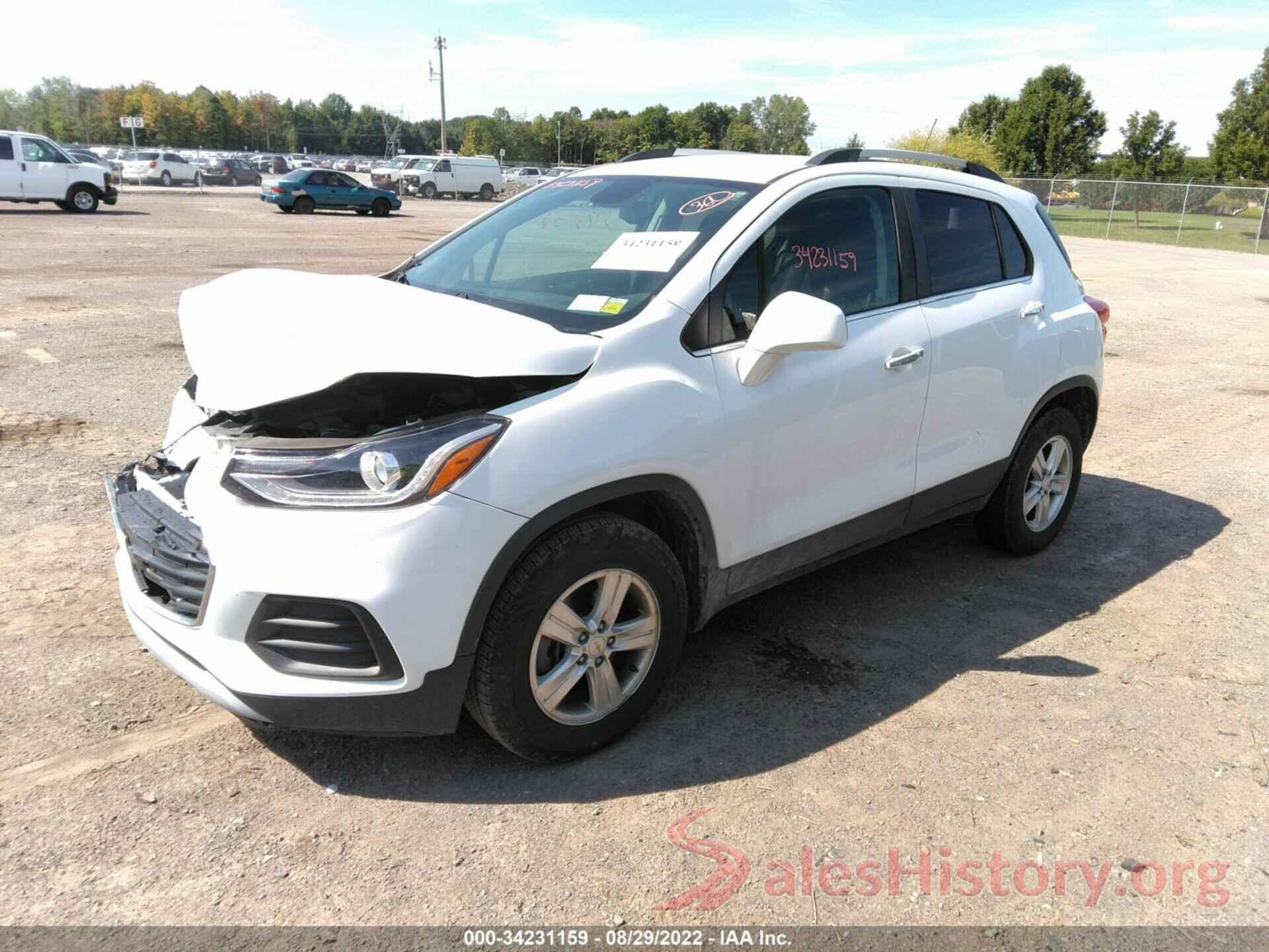 KL7CJPSB5KB755327 2019 CHEVROLET TRAX