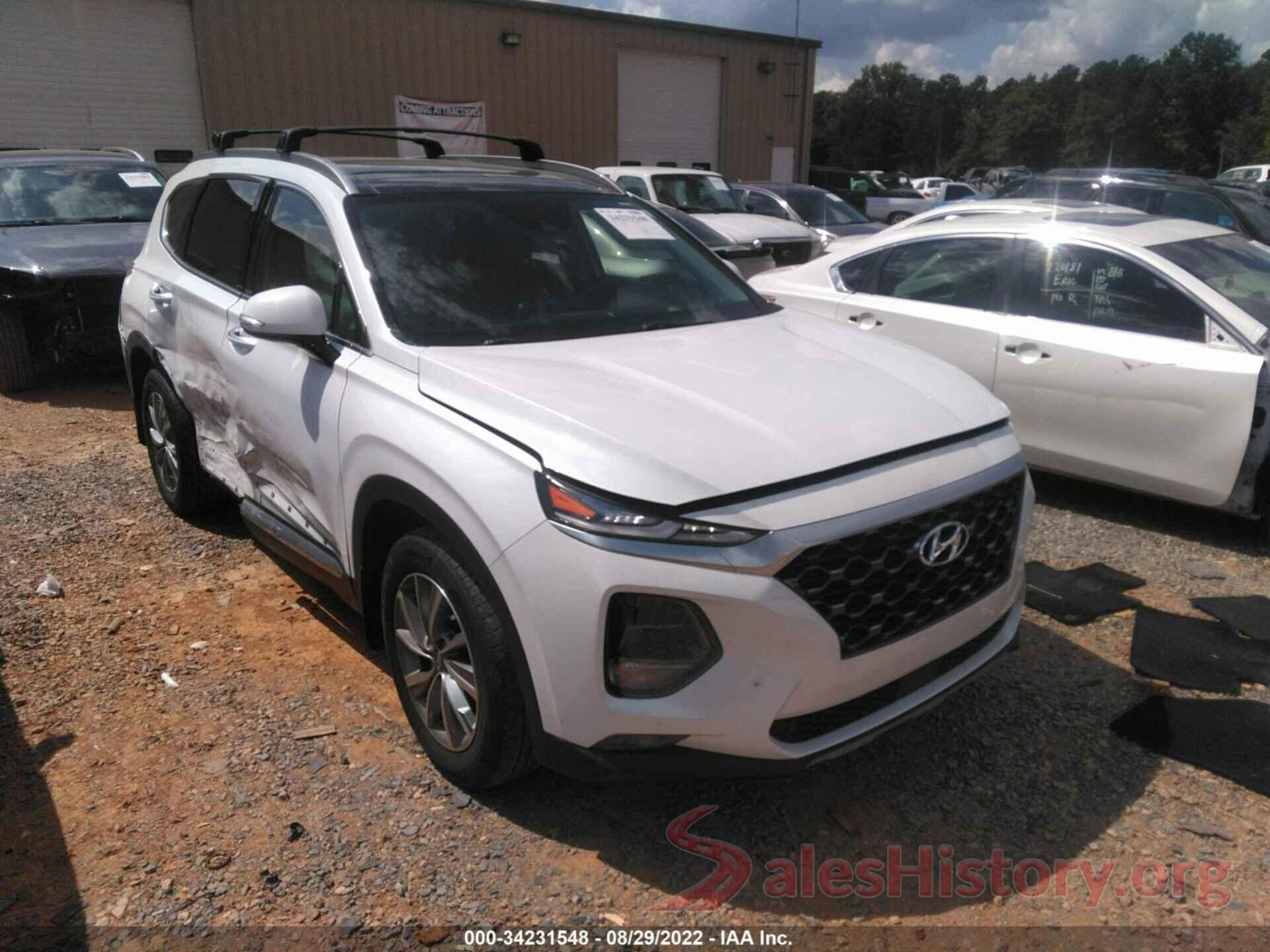 5NMS3CAD1LH181021 2020 HYUNDAI SANTA FE