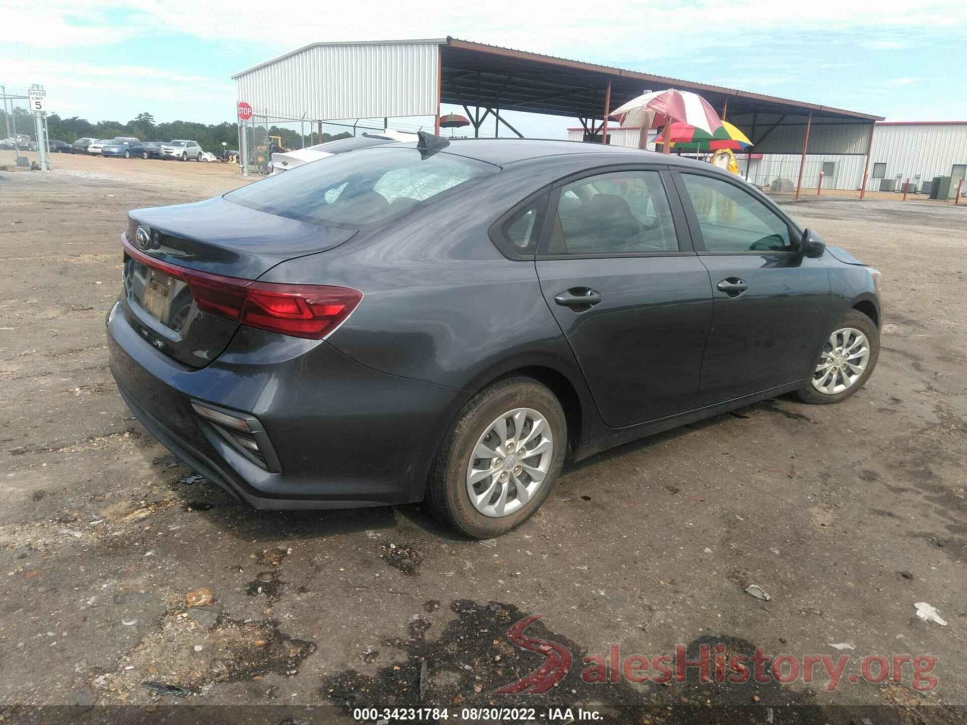 3KPF24AD7LE180473 2020 KIA FORTE