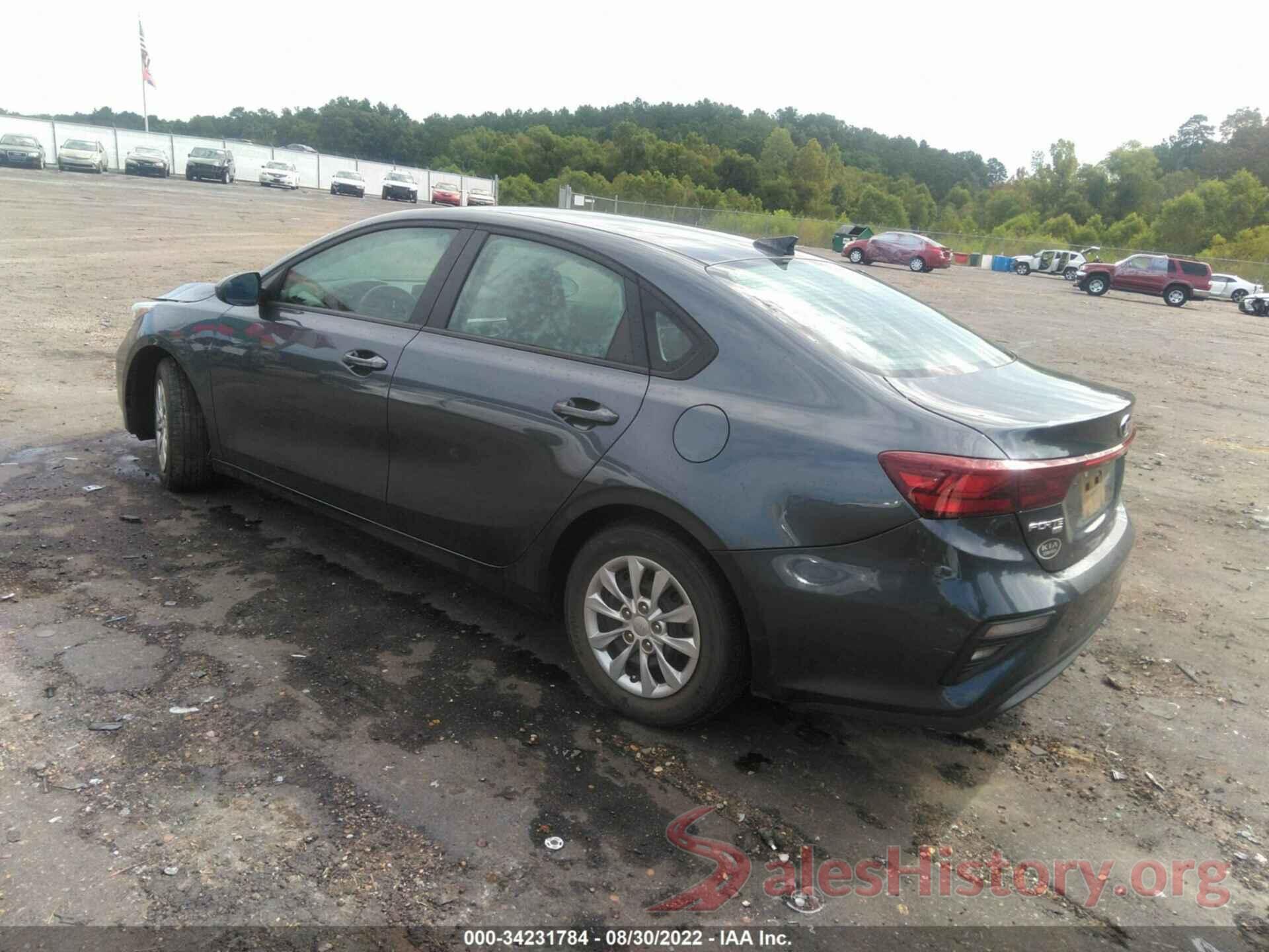 3KPF24AD7LE180473 2020 KIA FORTE