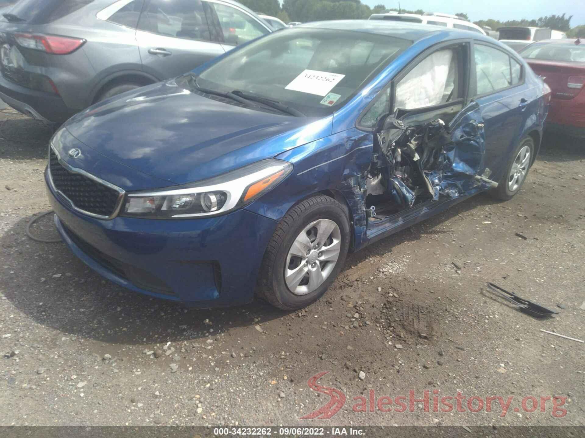 3KPFL4A79HE156304 2017 KIA FORTE