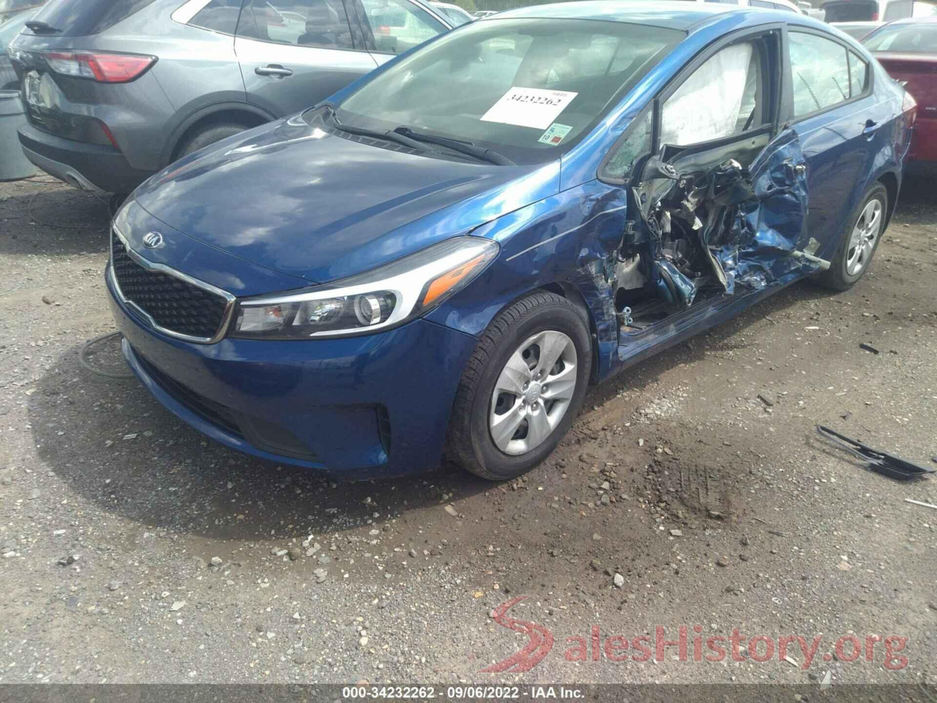 3KPFL4A79HE156304 2017 KIA FORTE