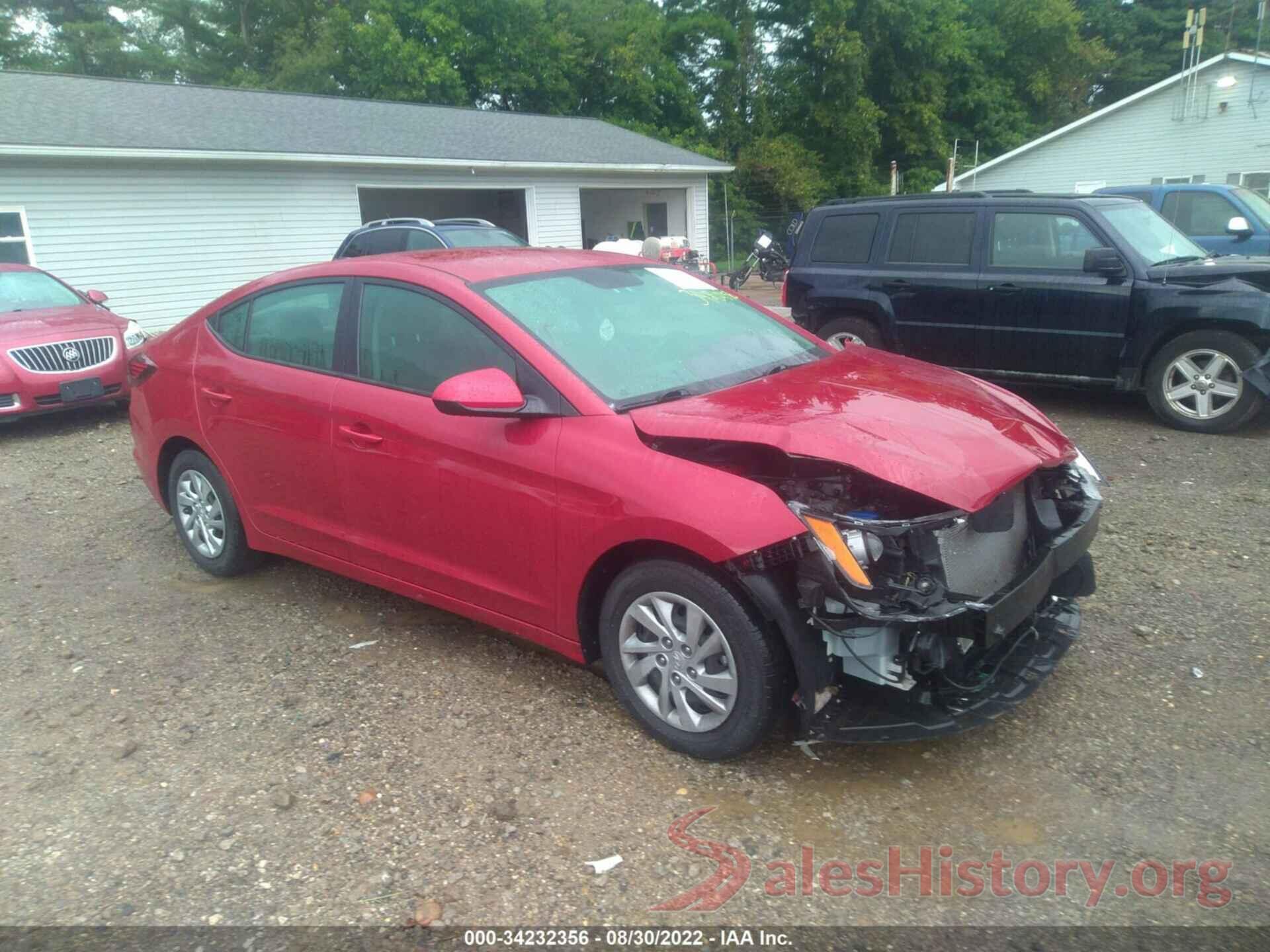 KMHD74LF1KU757372 2019 HYUNDAI ELANTRA