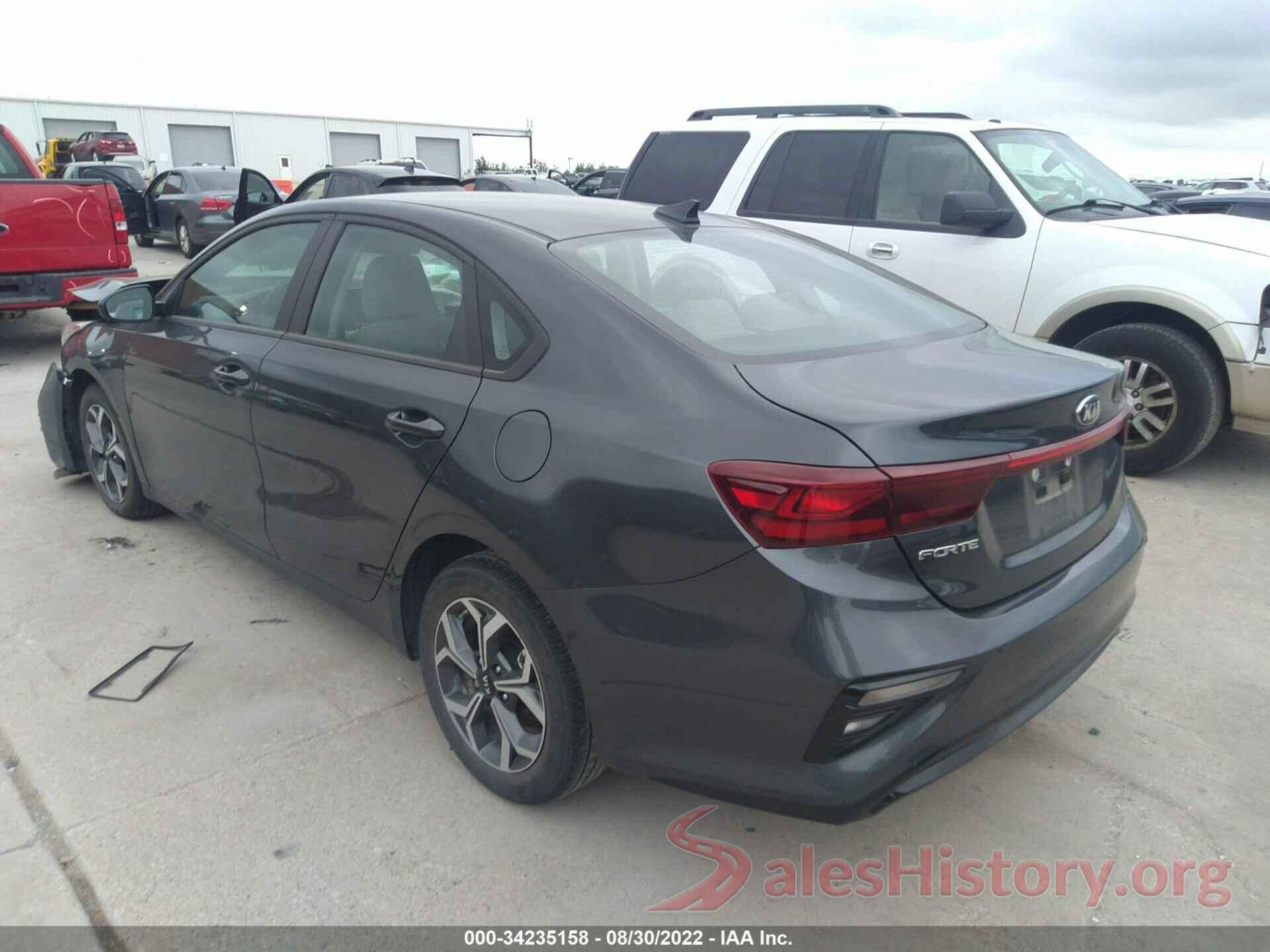 3KPF24ADXLE253285 2020 KIA FORTE