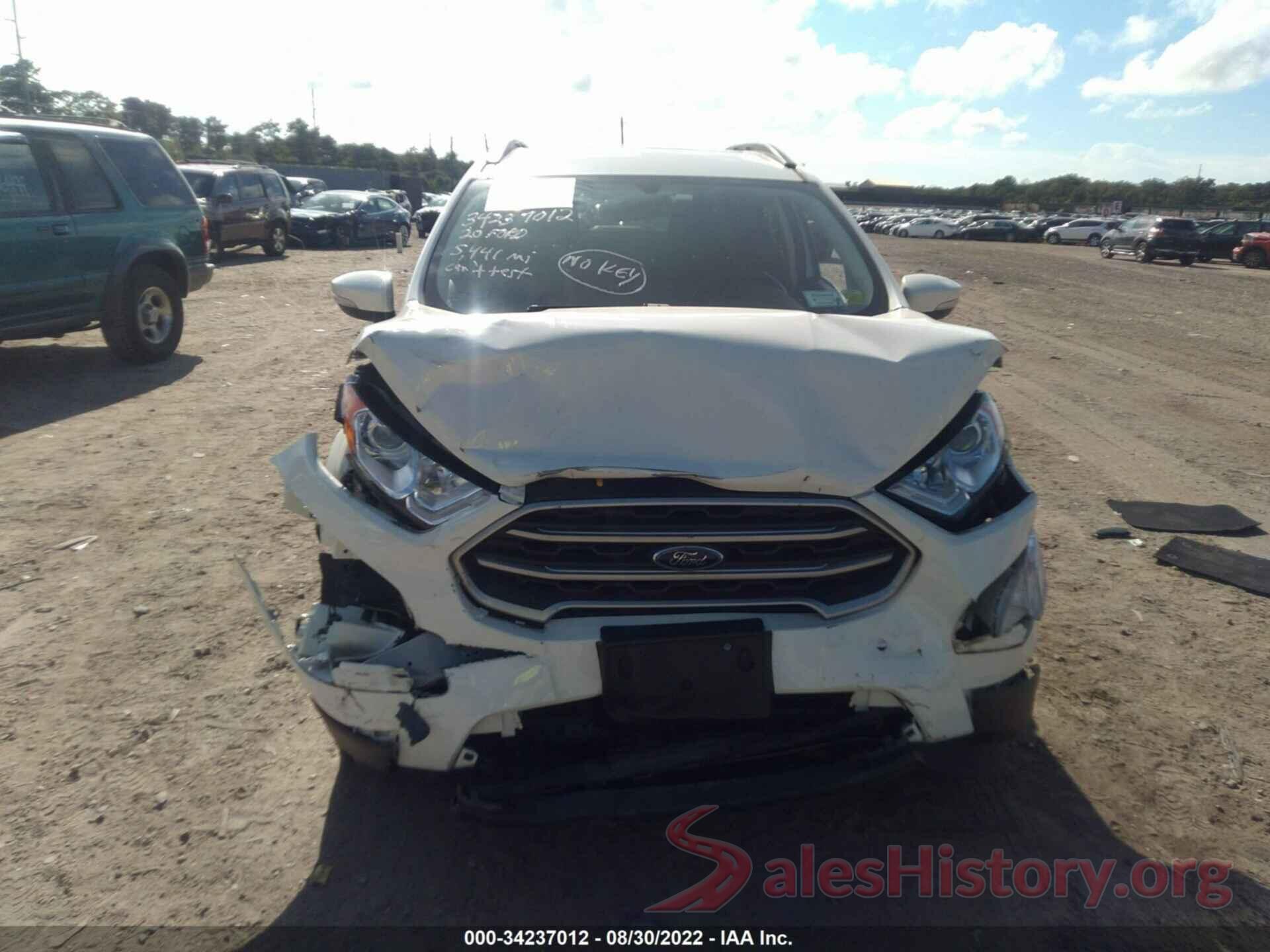 MAJ6S3GL3LC385701 2020 FORD ECOSPORT