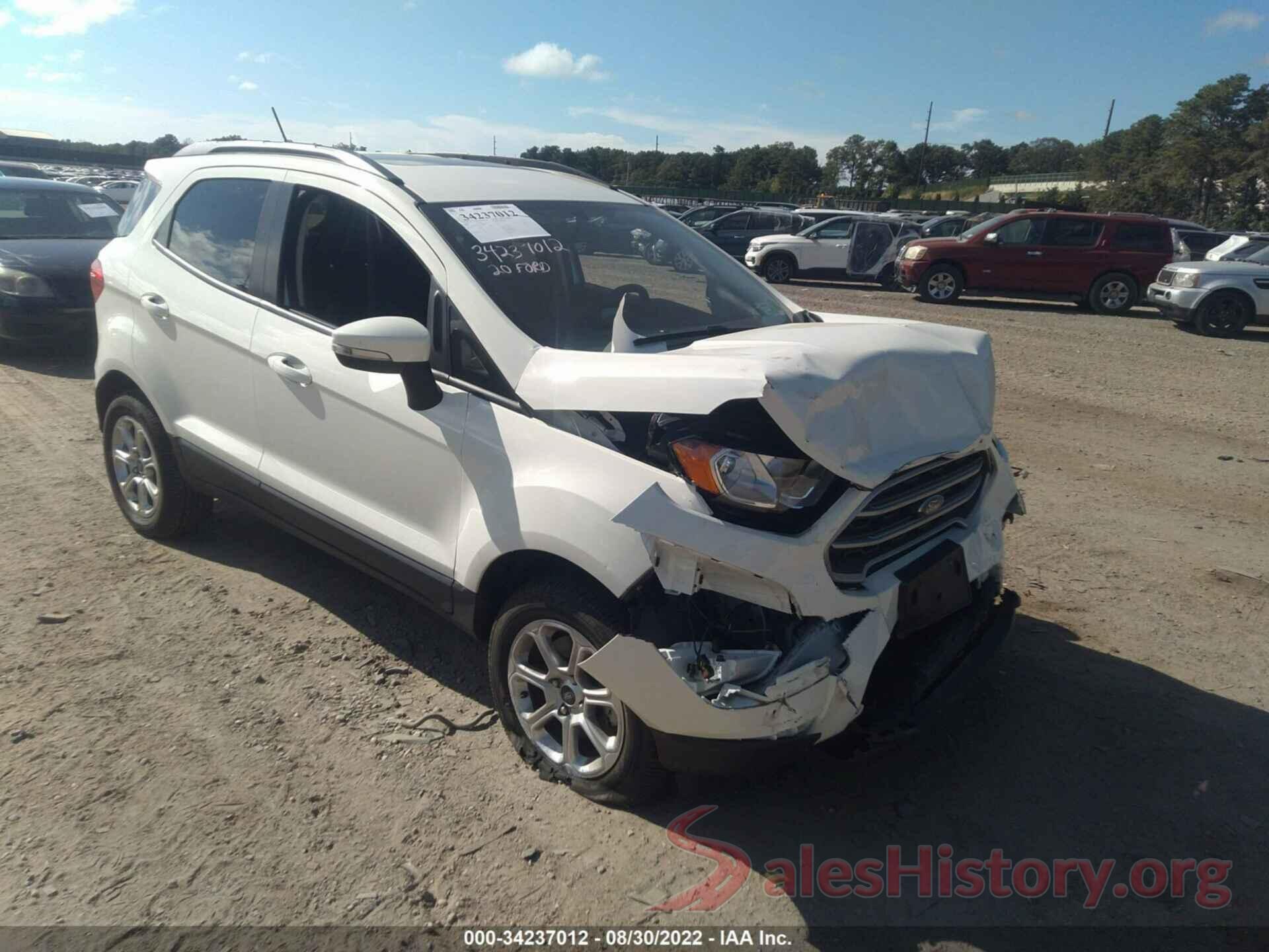 MAJ6S3GL3LC385701 2020 FORD ECOSPORT