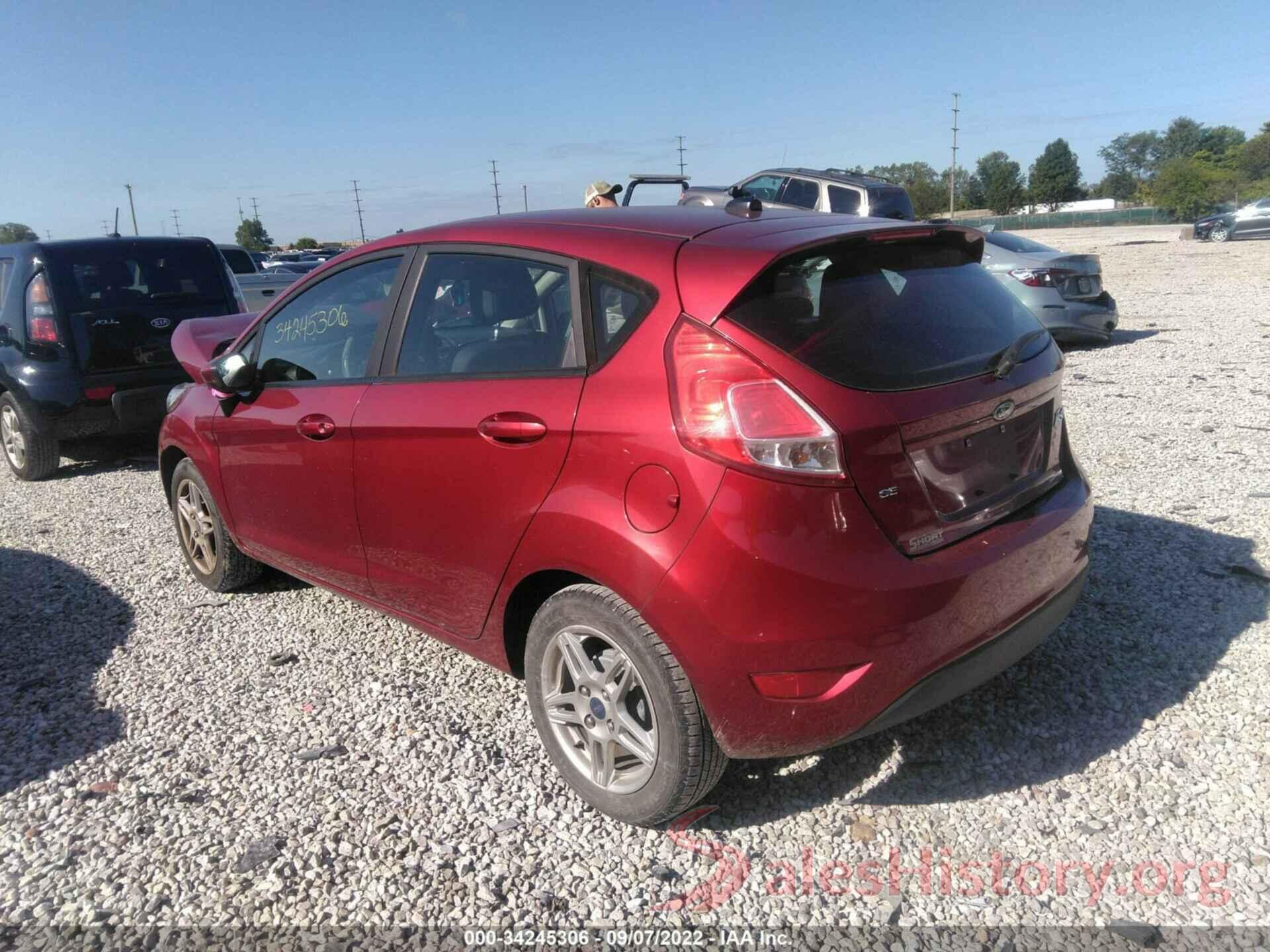 3FADP4EJ9HM115832 2017 FORD FIESTA