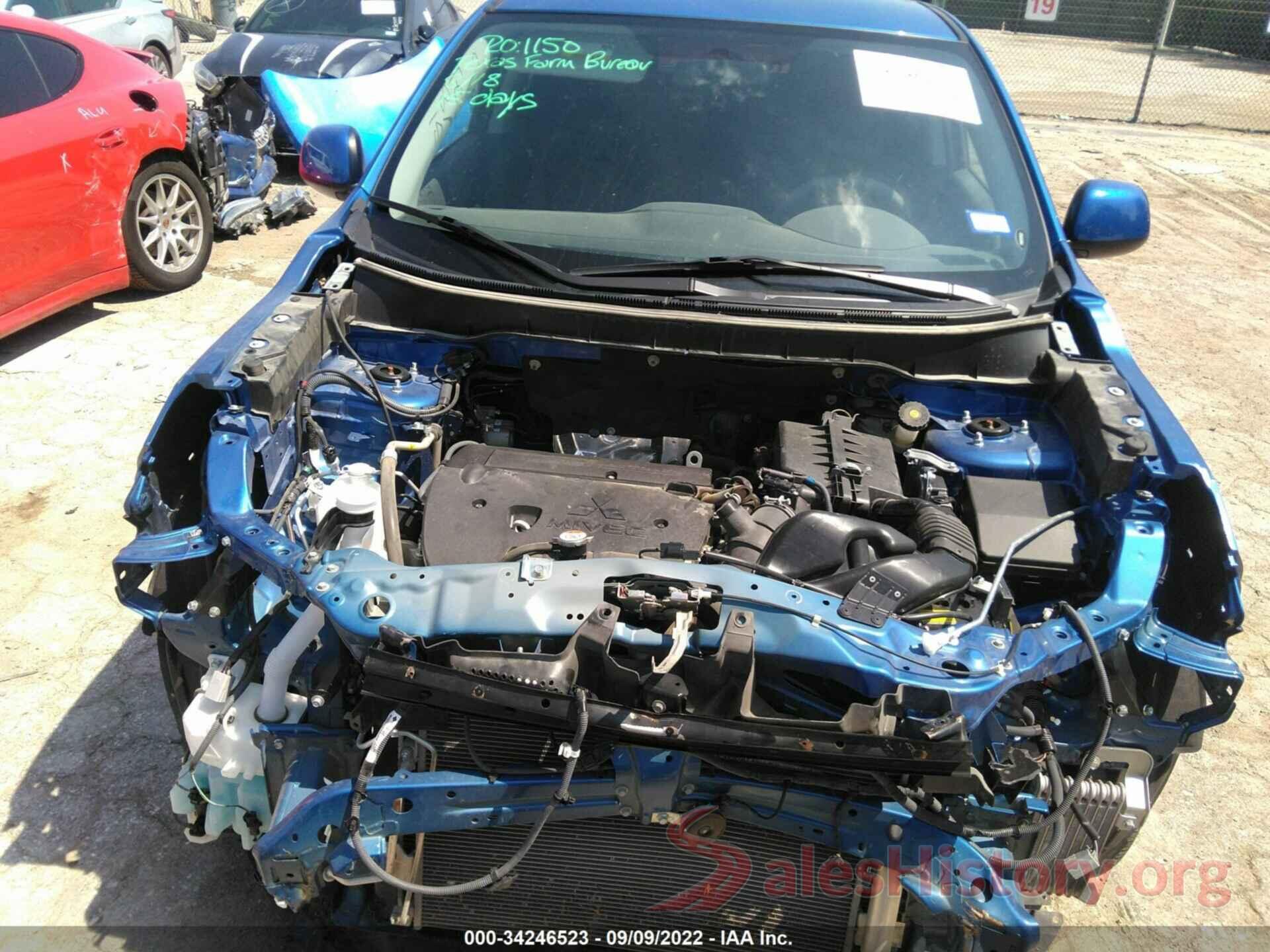 JA4AP3AU1LU027587 2020 MITSUBISHI OUTLANDER SPORT