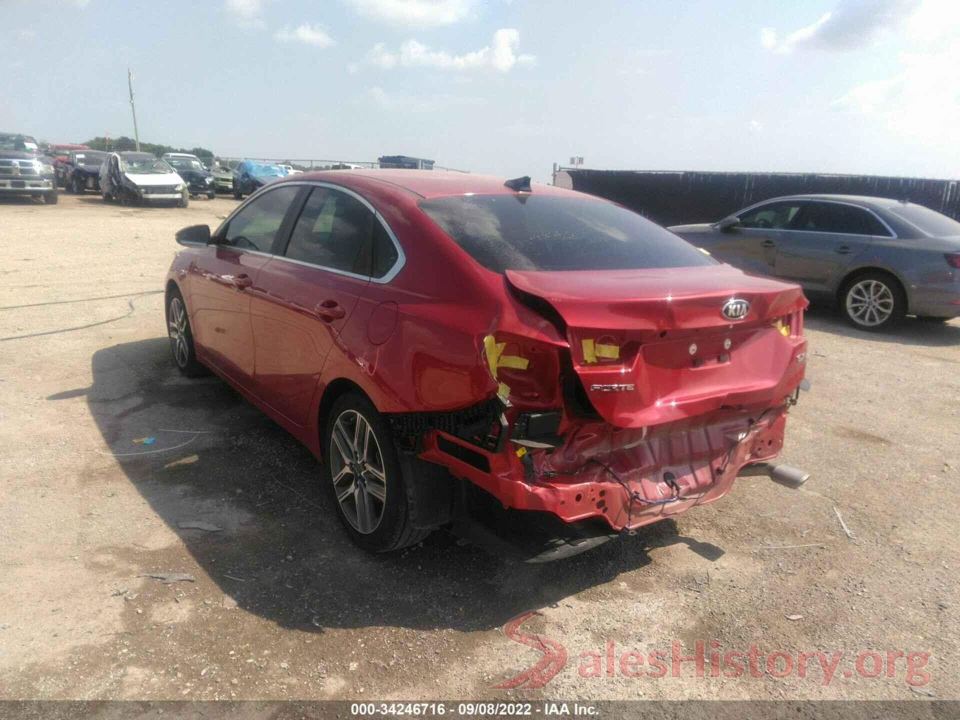 3KPF54AD6LE254618 2020 KIA FORTE