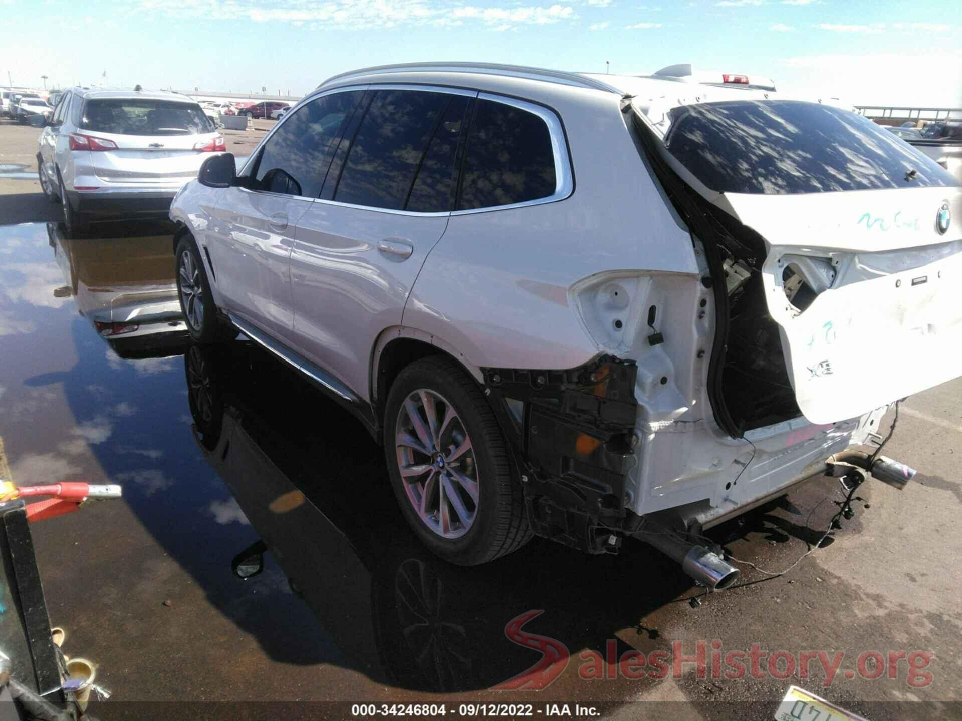 5UXTR9C51KLE12624 2019 BMW X3