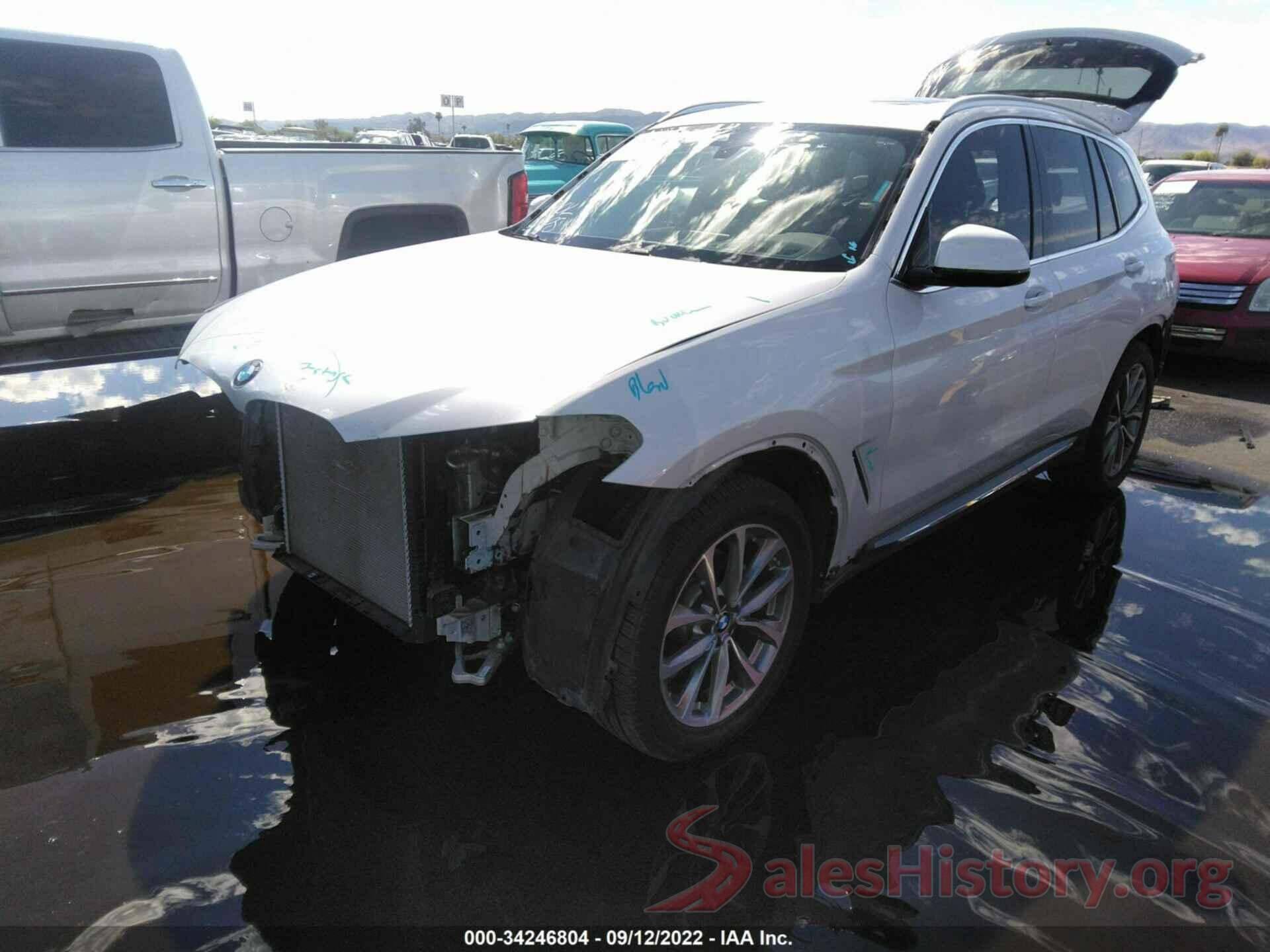 5UXTR9C51KLE12624 2019 BMW X3