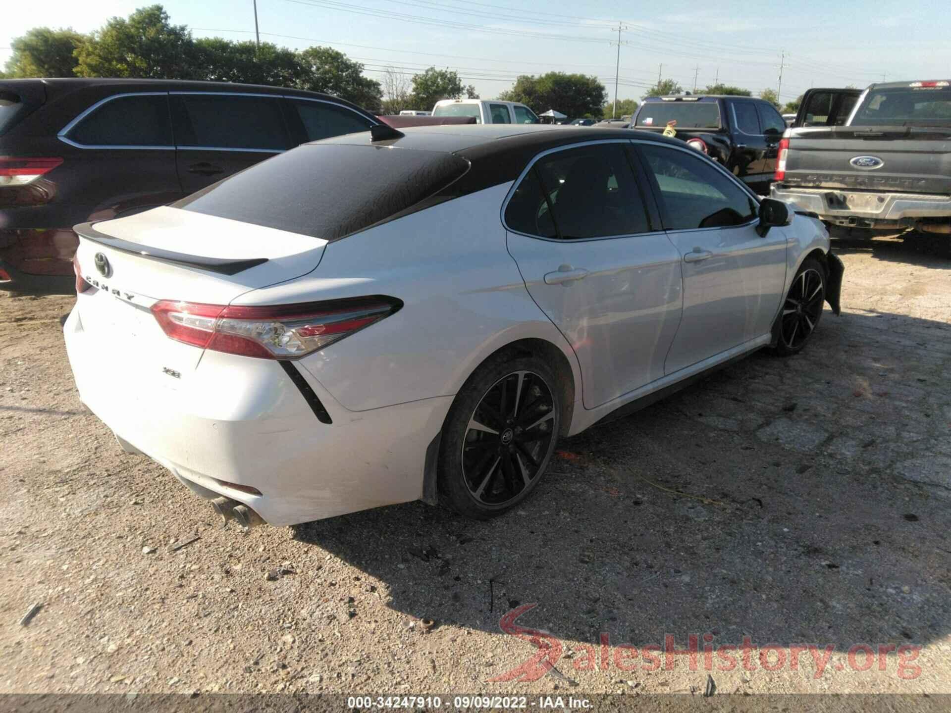 4T1B61HKXKU296476 2019 TOYOTA CAMRY