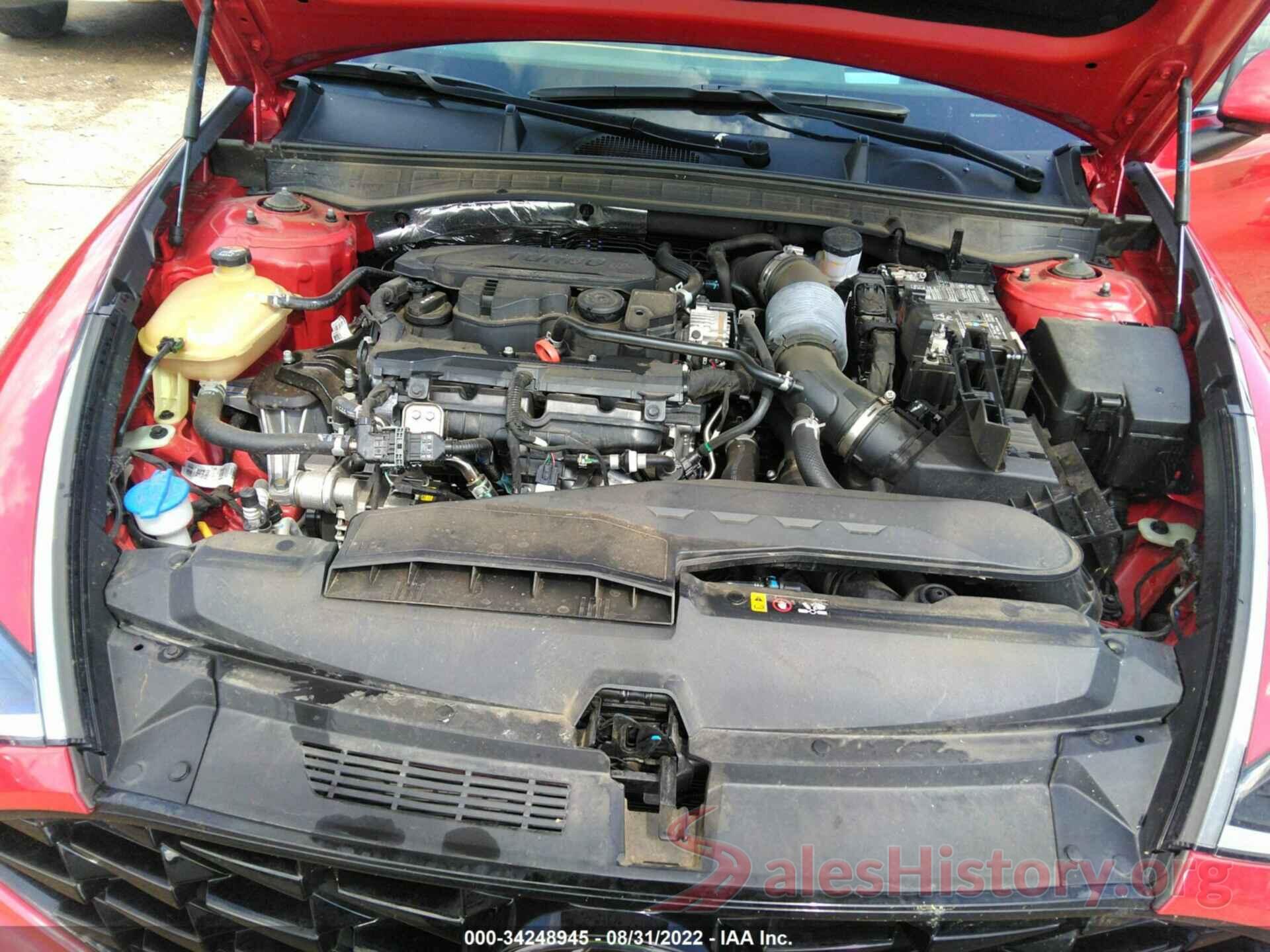 5NPEH4J27MH121879 2021 HYUNDAI SONATA