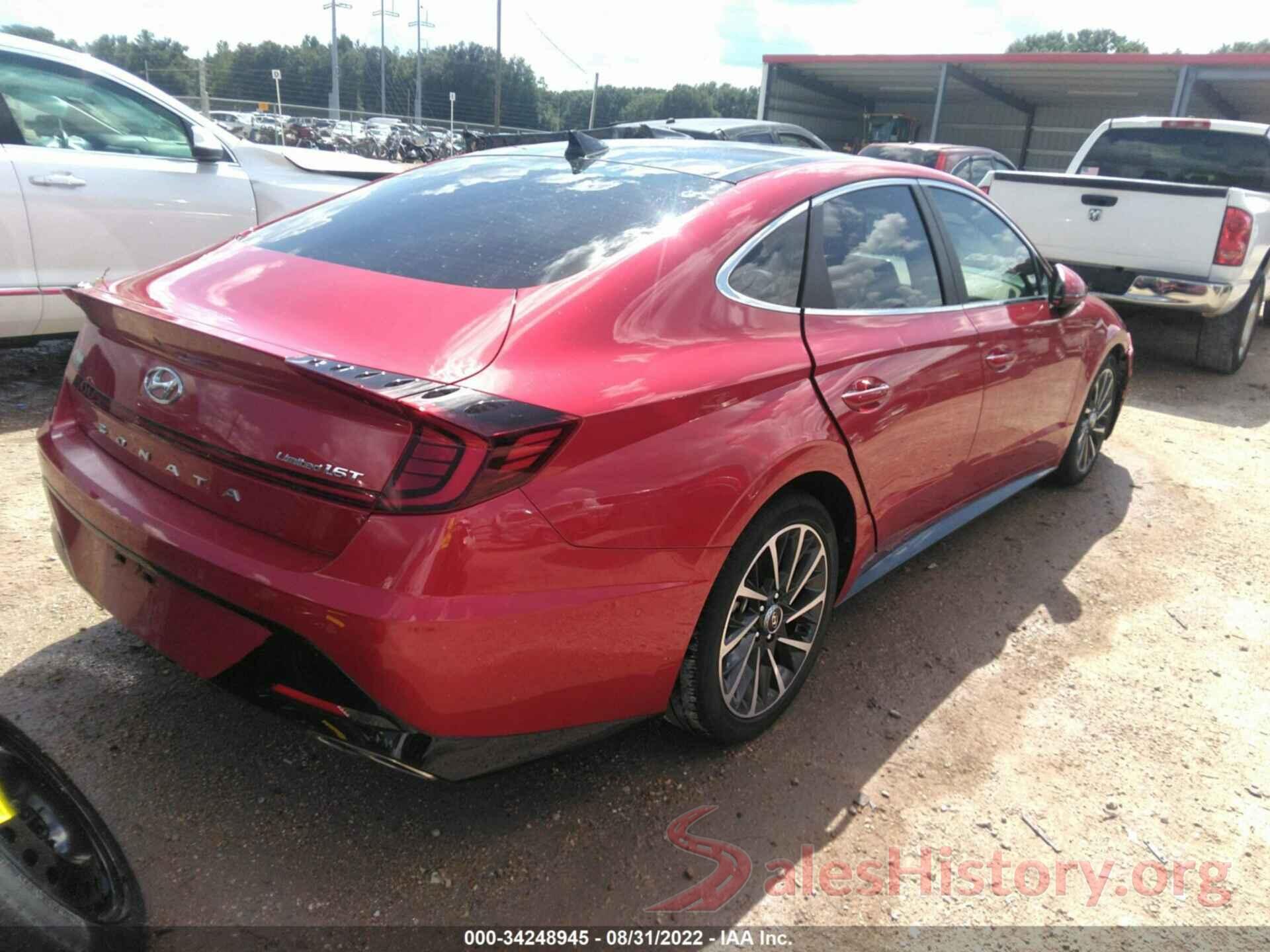 5NPEH4J27MH121879 2021 HYUNDAI SONATA