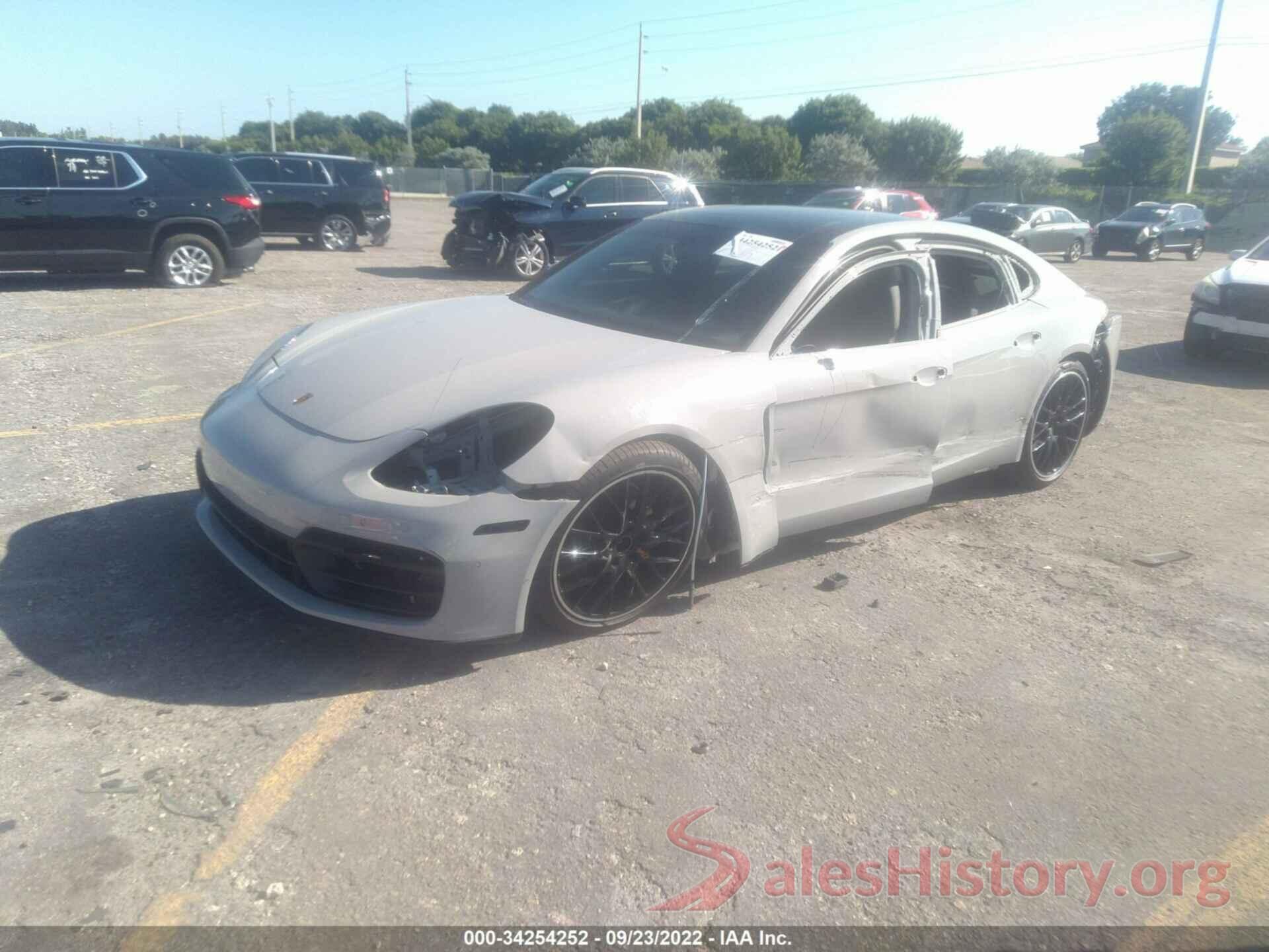 WP0AJ2A74ML120008 2021 PORSCHE PANAMERA