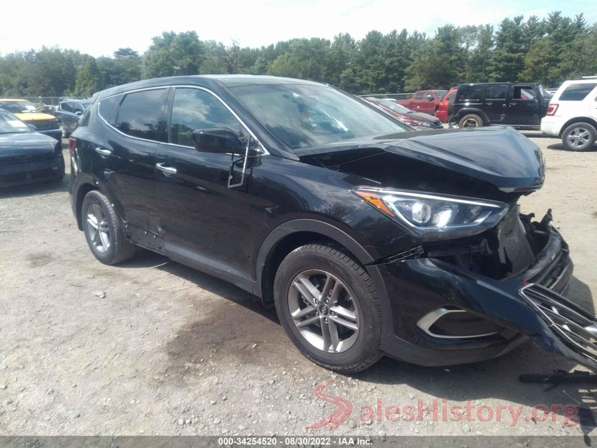 5NMZTDLB8JH096285 2018 HYUNDAI SANTA FE SPORT