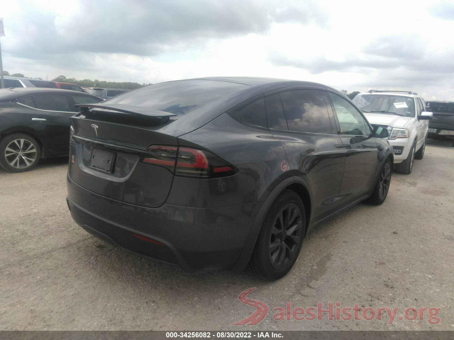 7SAXCAE56NF346341 2022 TESLA MODEL X