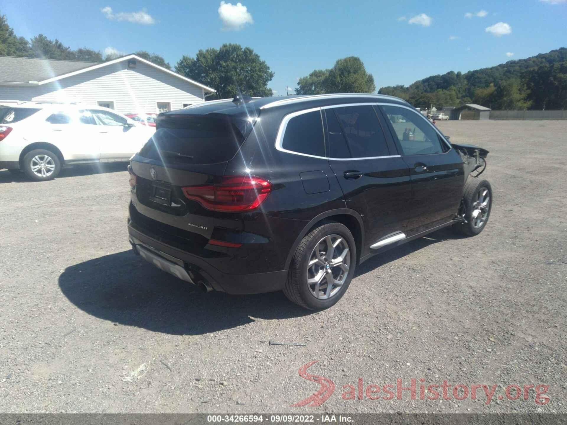 5UXTY5C00M9G47385 2021 BMW X3