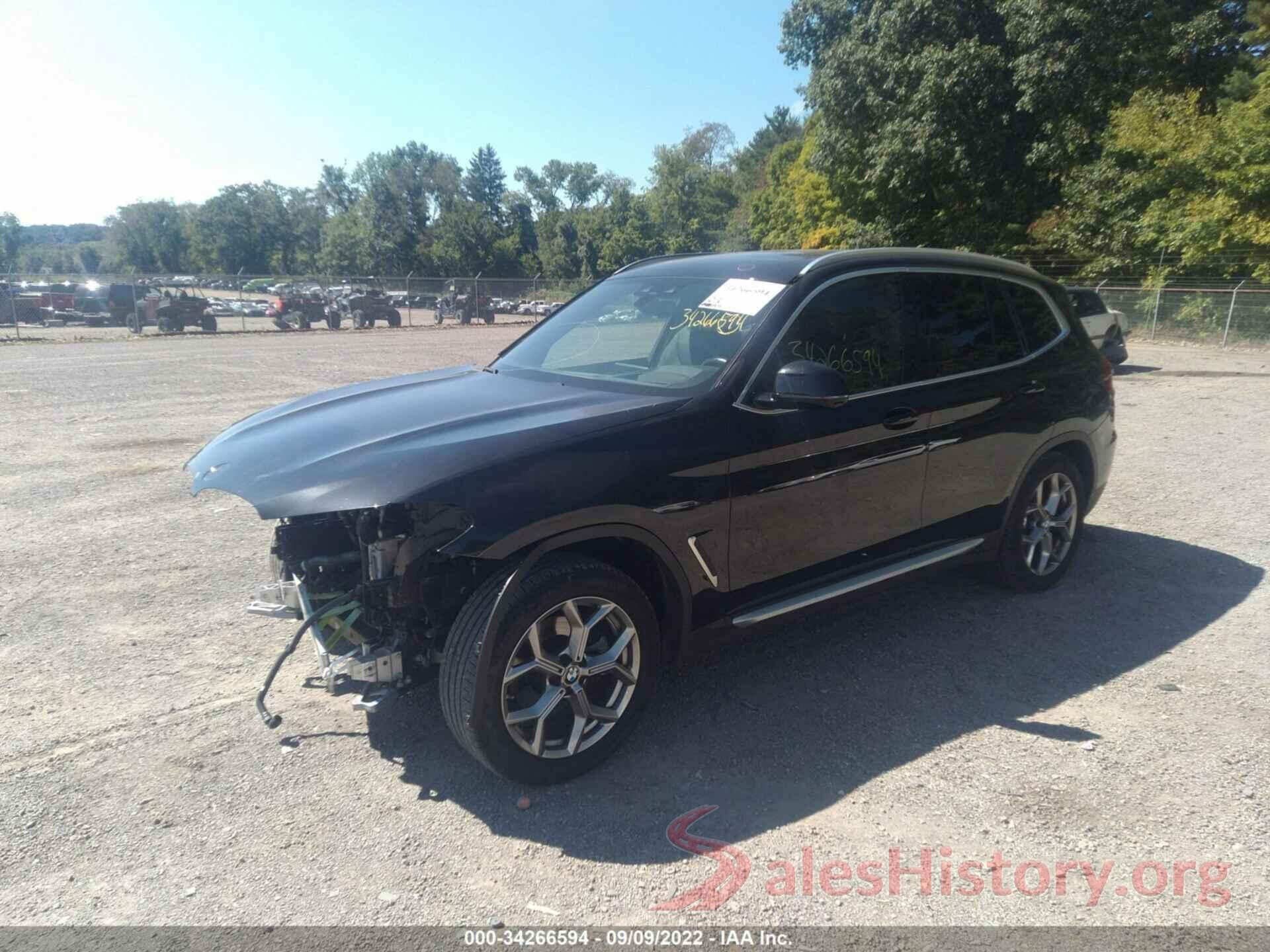 5UXTY5C00M9G47385 2021 BMW X3