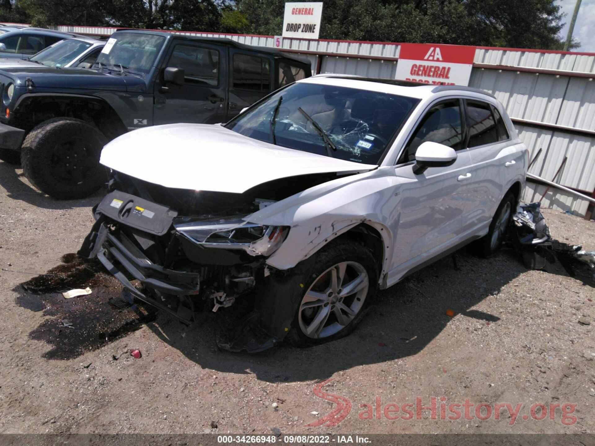 WA1FECF36L1016355 2020 AUDI Q3