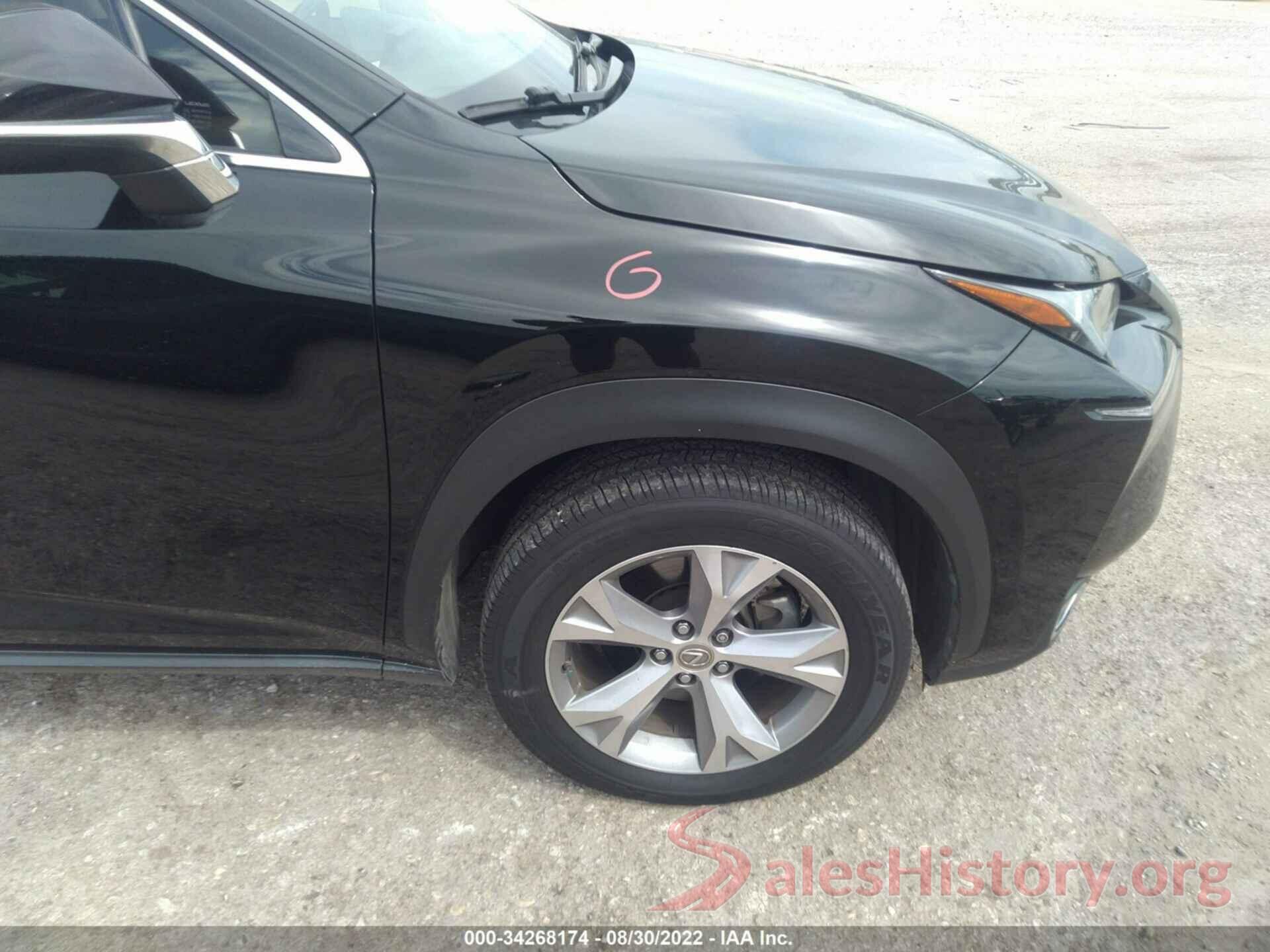 JTJYARBZ9H2061800 2017 LEXUS NX