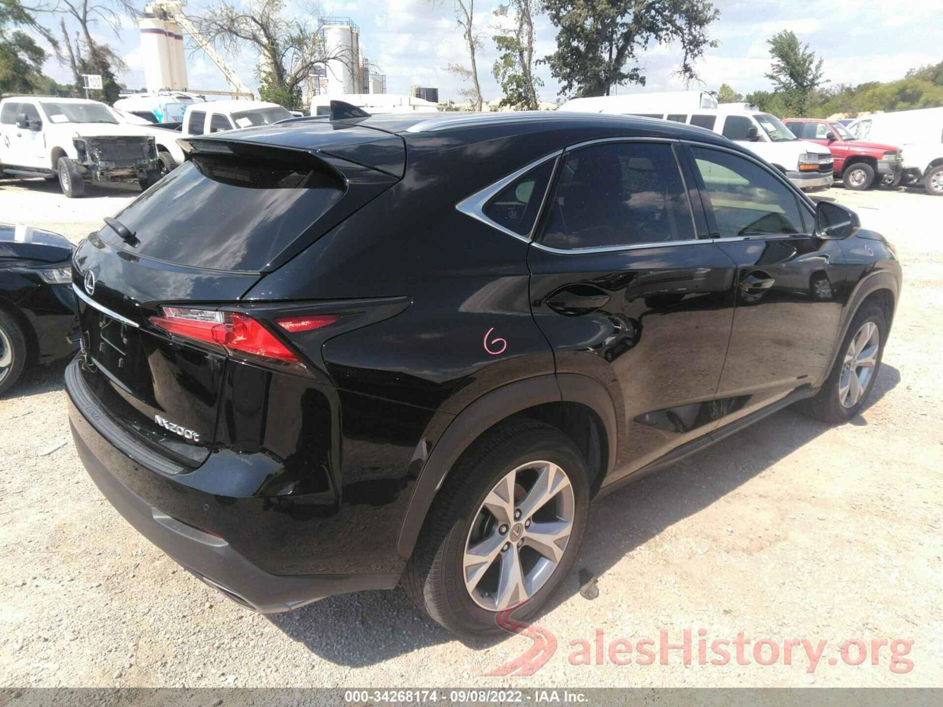 JTJYARBZ9H2061800 2017 LEXUS NX