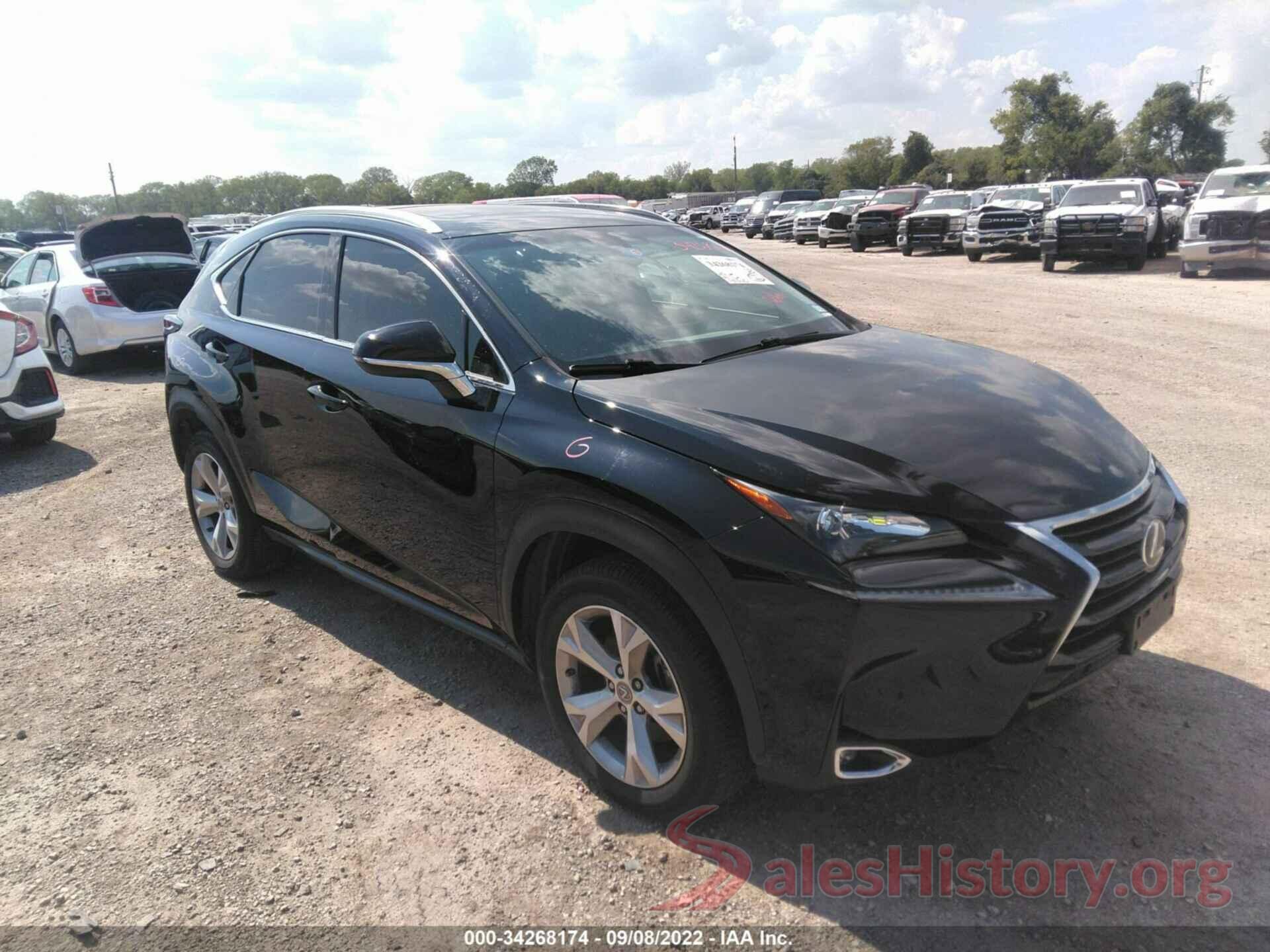 JTJYARBZ9H2061800 2017 LEXUS NX