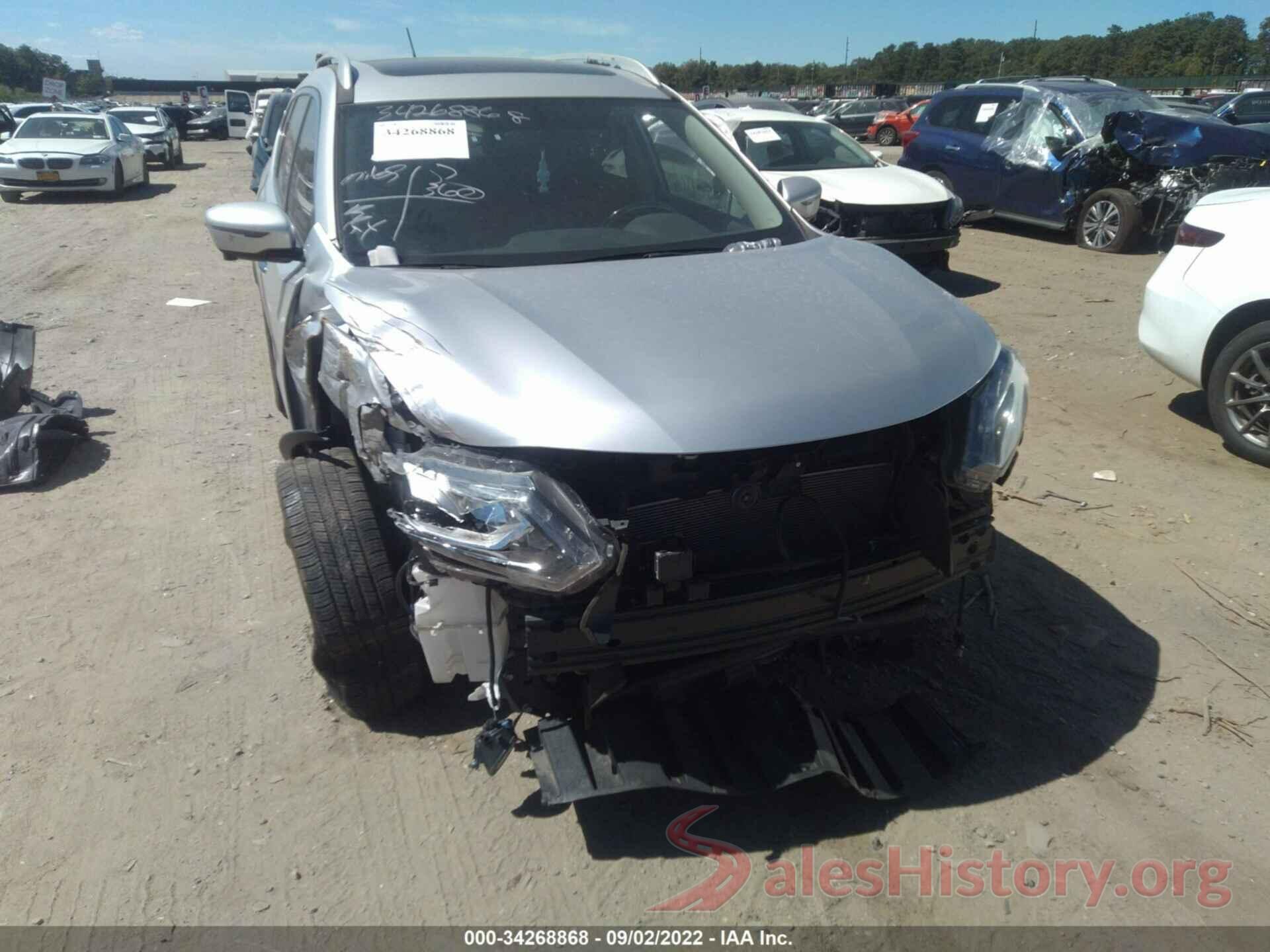 5N1AT2MT8GC857232 2016 NISSAN ROGUE