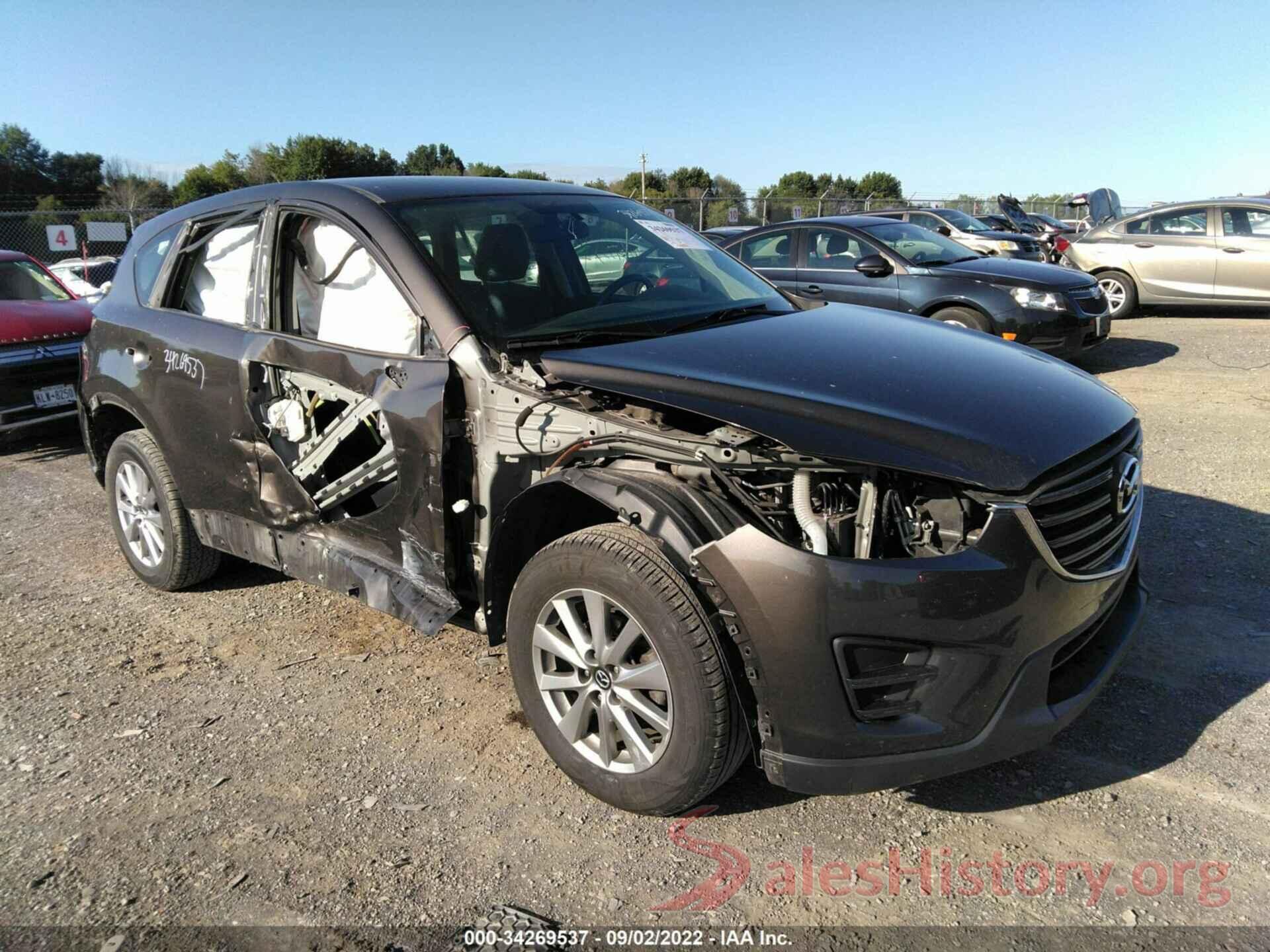 JM3KE4BYXG0832855 2016 MAZDA CX-5