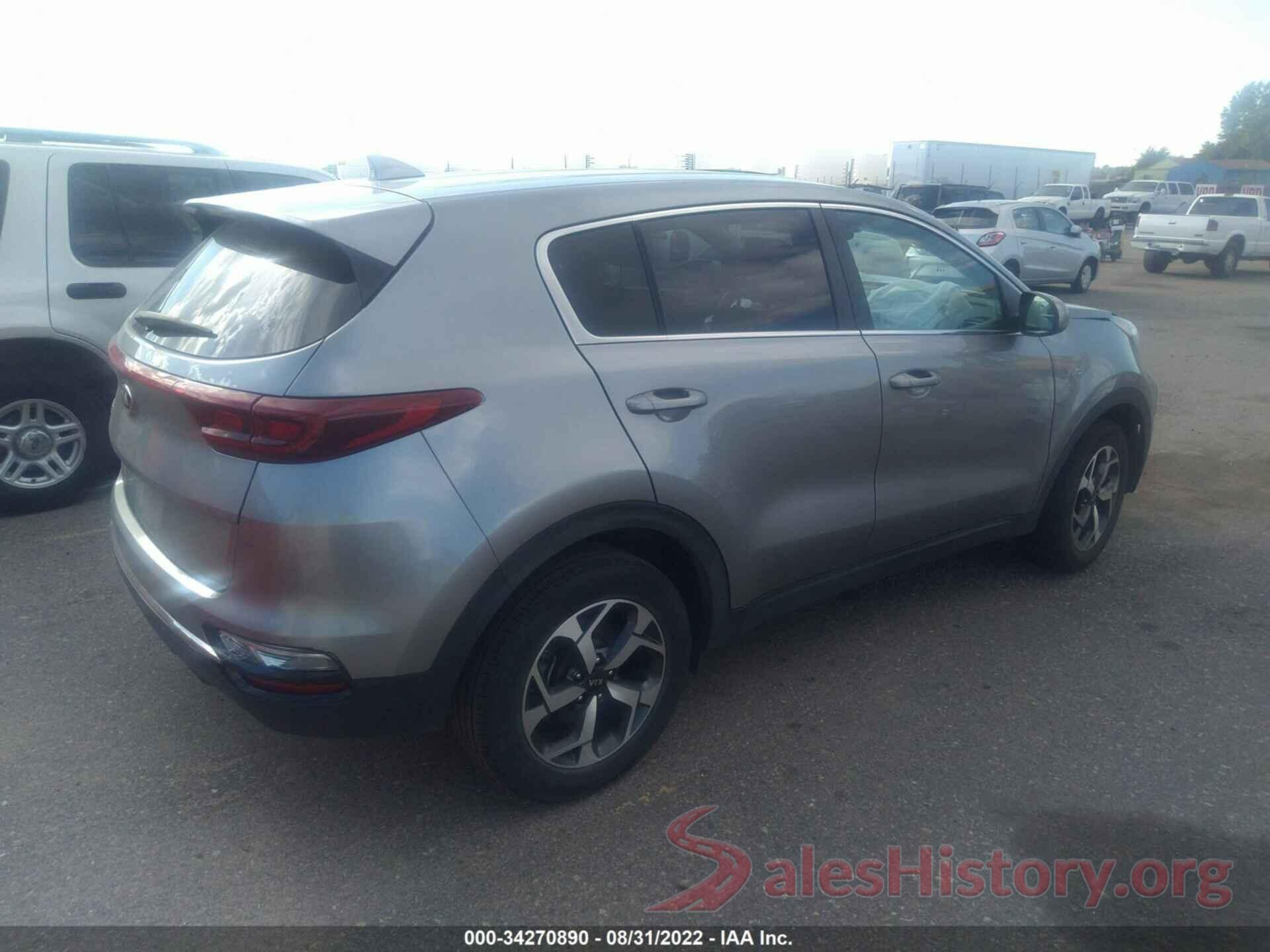 KNDPMCAC4L7677481 2020 KIA SPORTAGE