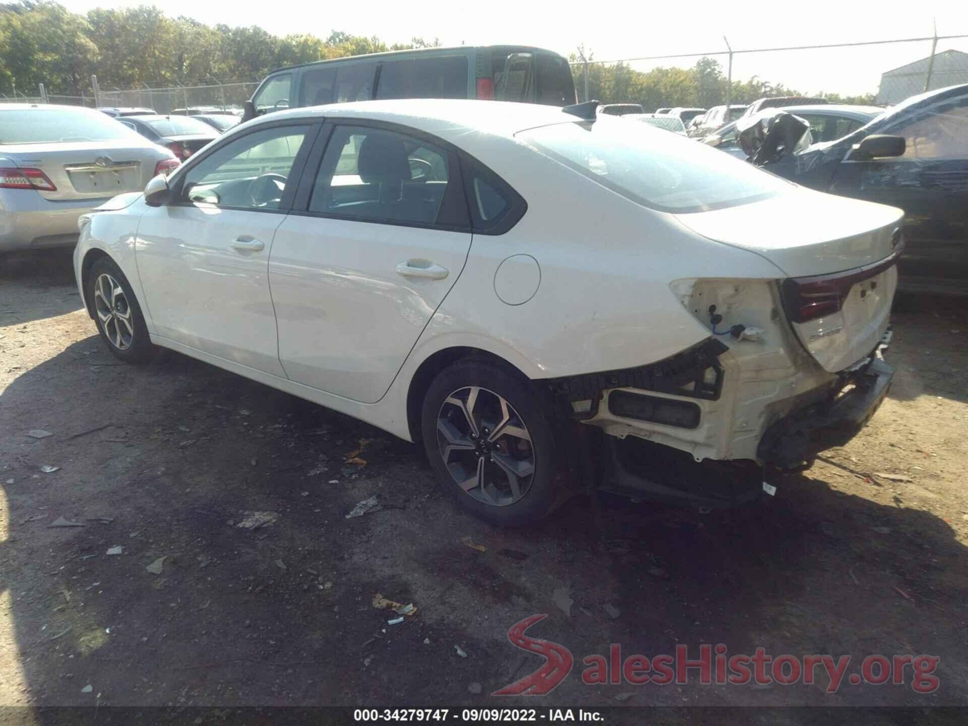 3KPF24AD7LE156917 2020 KIA FORTE