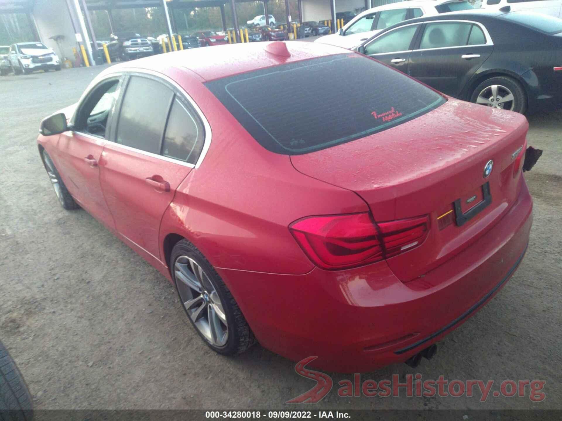 WBA8B9C37HK886239 2017 BMW 3 SERIES