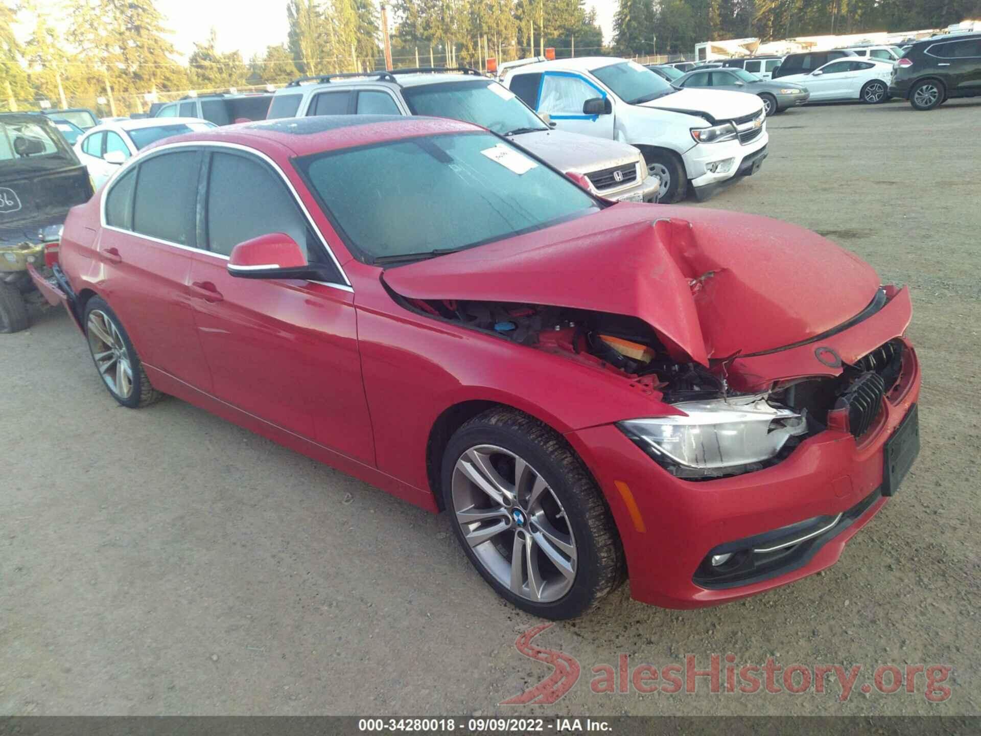 WBA8B9C37HK886239 2017 BMW 3 SERIES