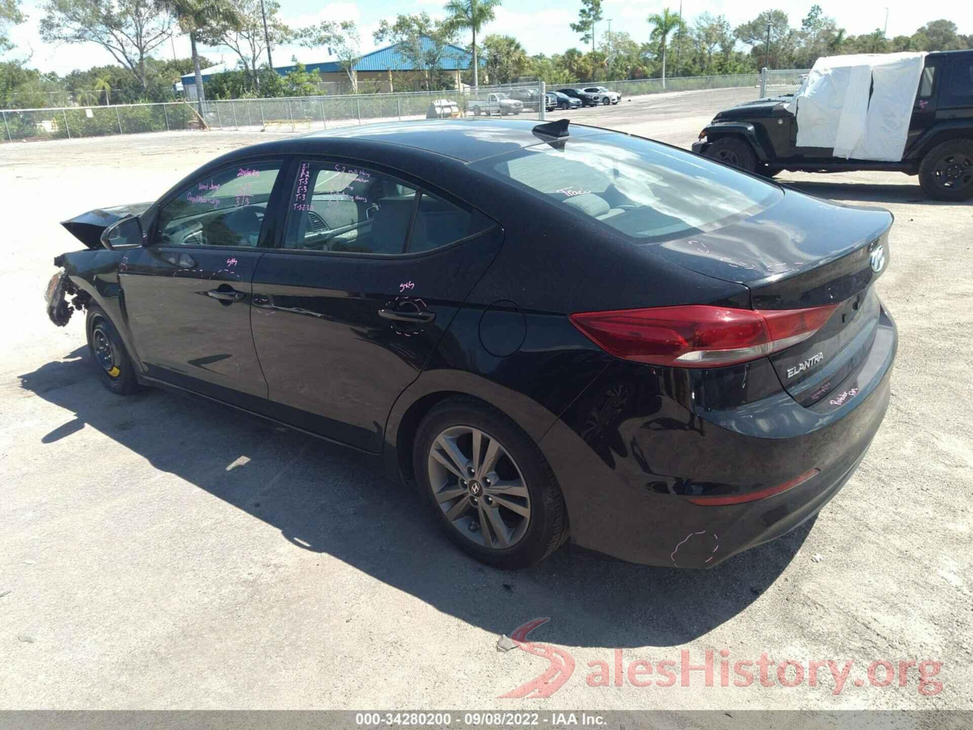 5NPD84LF3HH119502 2017 HYUNDAI ELANTRA