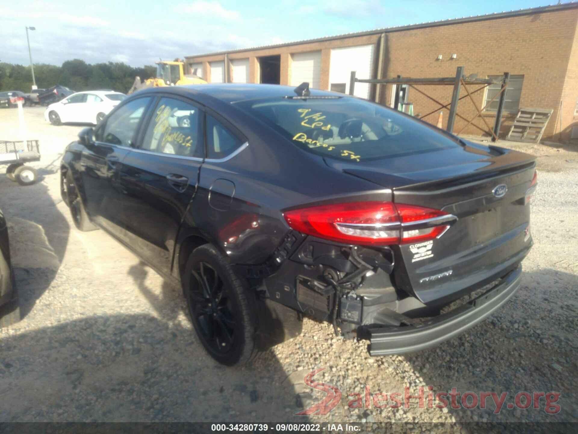 3FA6P0HD3LR143094 2020 FORD FUSION