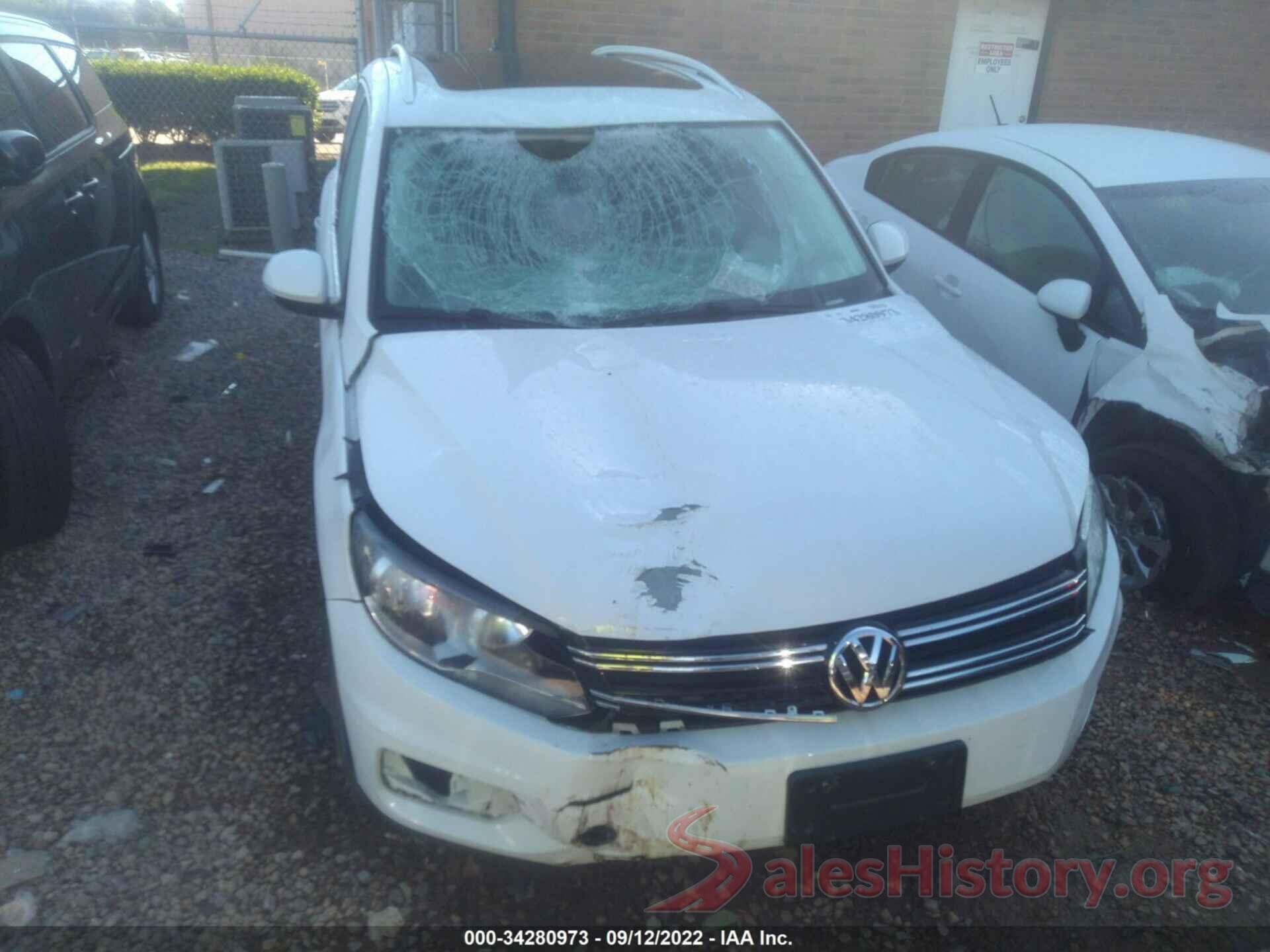 WVGSV7AX7HK012737 2017 VOLKSWAGEN TIGUAN