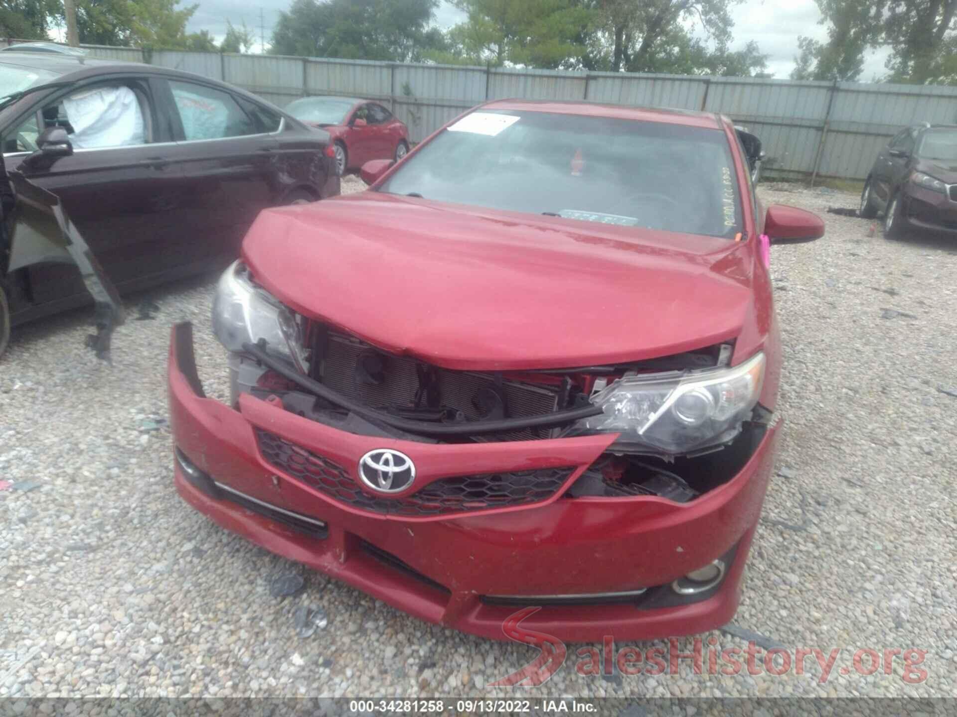 4T1BF1FK2EU808853 2014 TOYOTA CAMRY