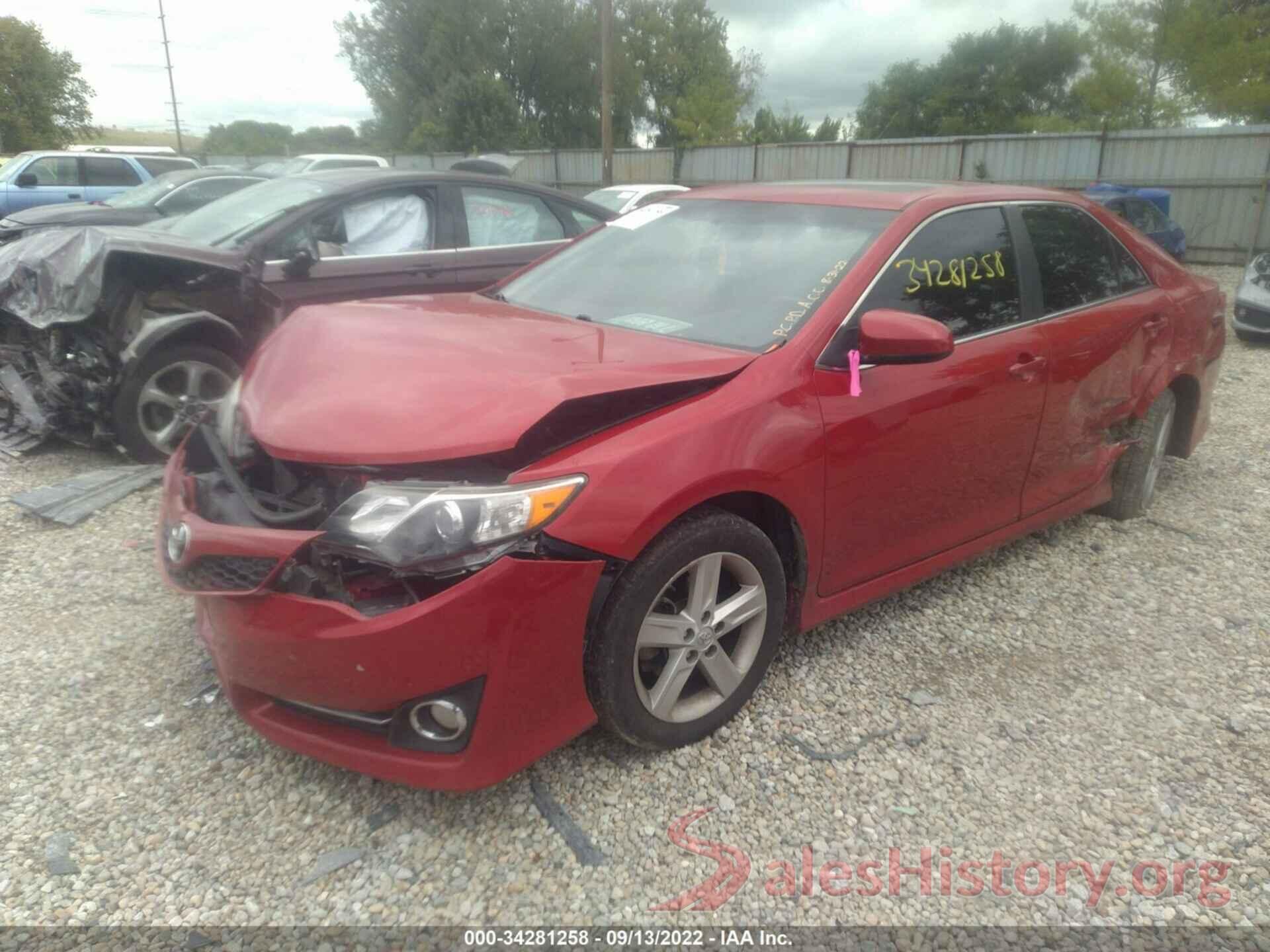 4T1BF1FK2EU808853 2014 TOYOTA CAMRY