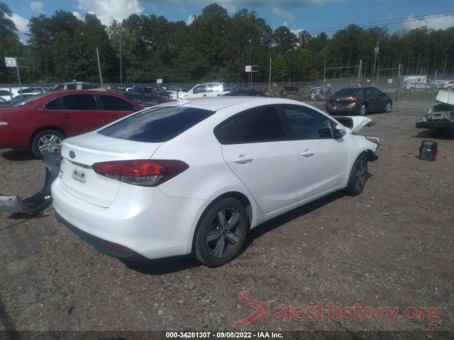 3KPFL4A78JE195584 2018 KIA FORTE