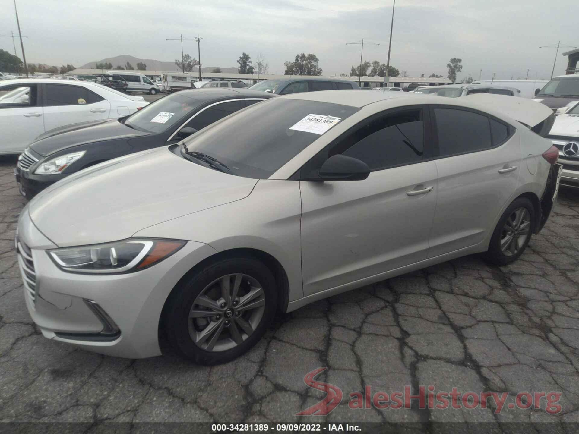 KMHD84LF1HU229238 2017 HYUNDAI ELANTRA