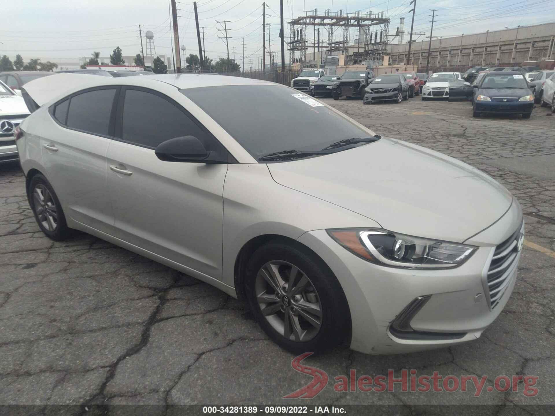 KMHD84LF1HU229238 2017 HYUNDAI ELANTRA