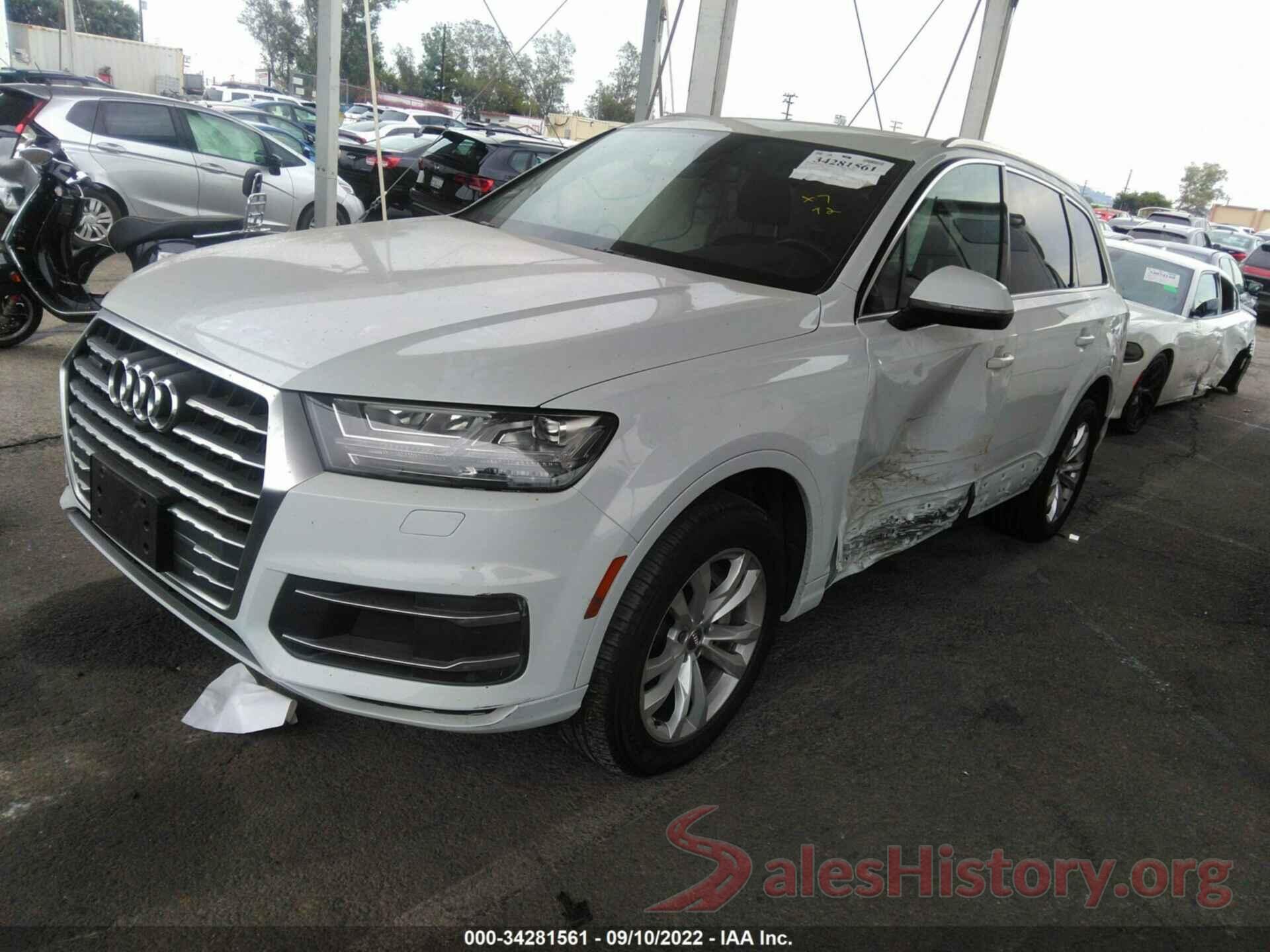 WA1AHAF70KD047509 2019 AUDI Q7