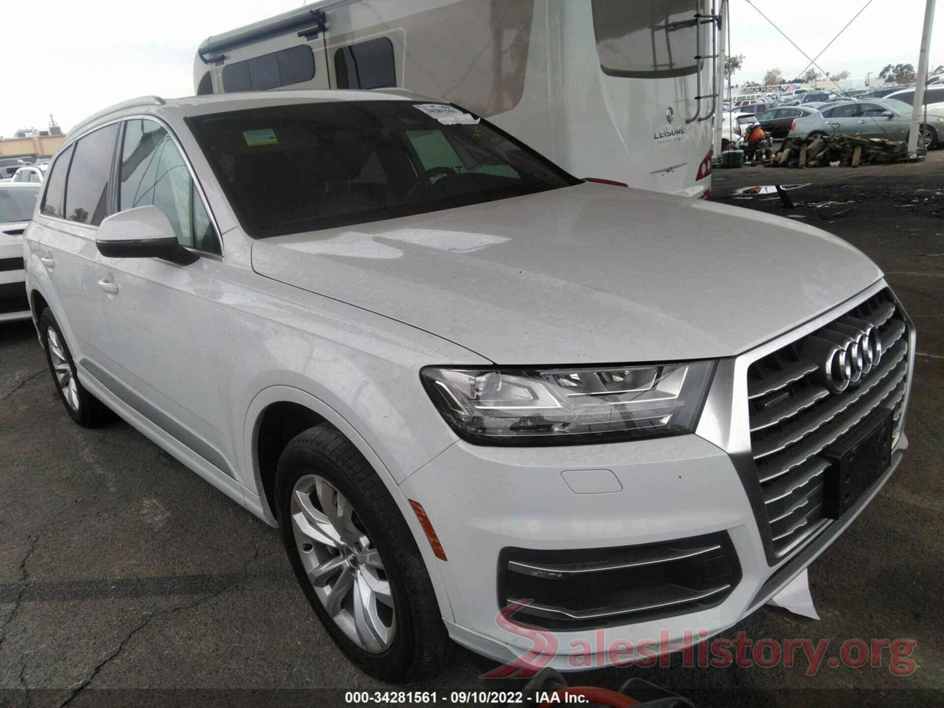 WA1AHAF70KD047509 2019 AUDI Q7