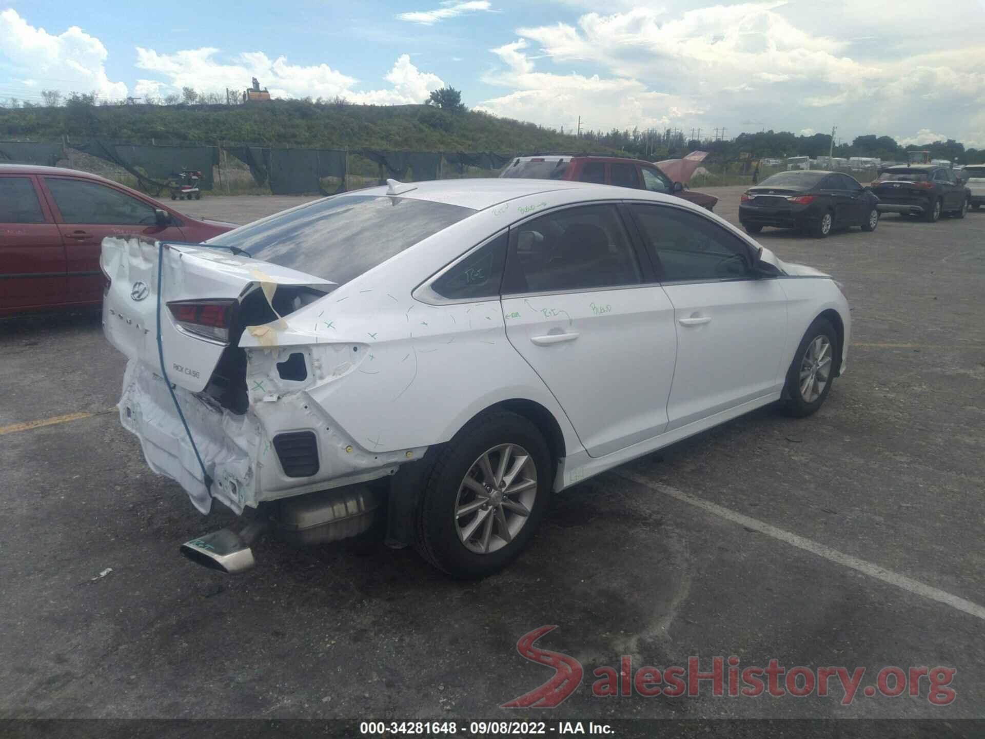 5NPE24AF3KH797005 2019 HYUNDAI SONATA