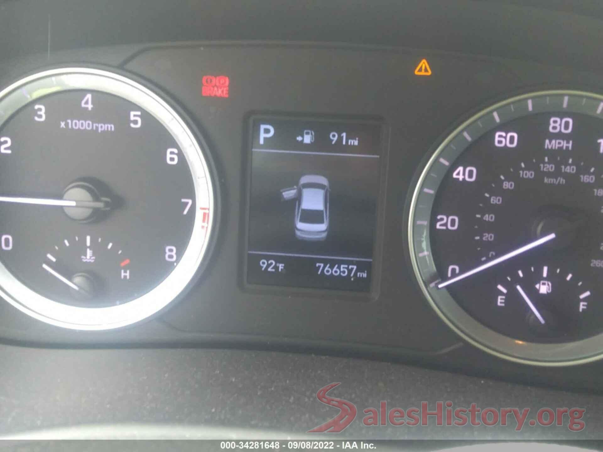 5NPE24AF3KH797005 2019 HYUNDAI SONATA